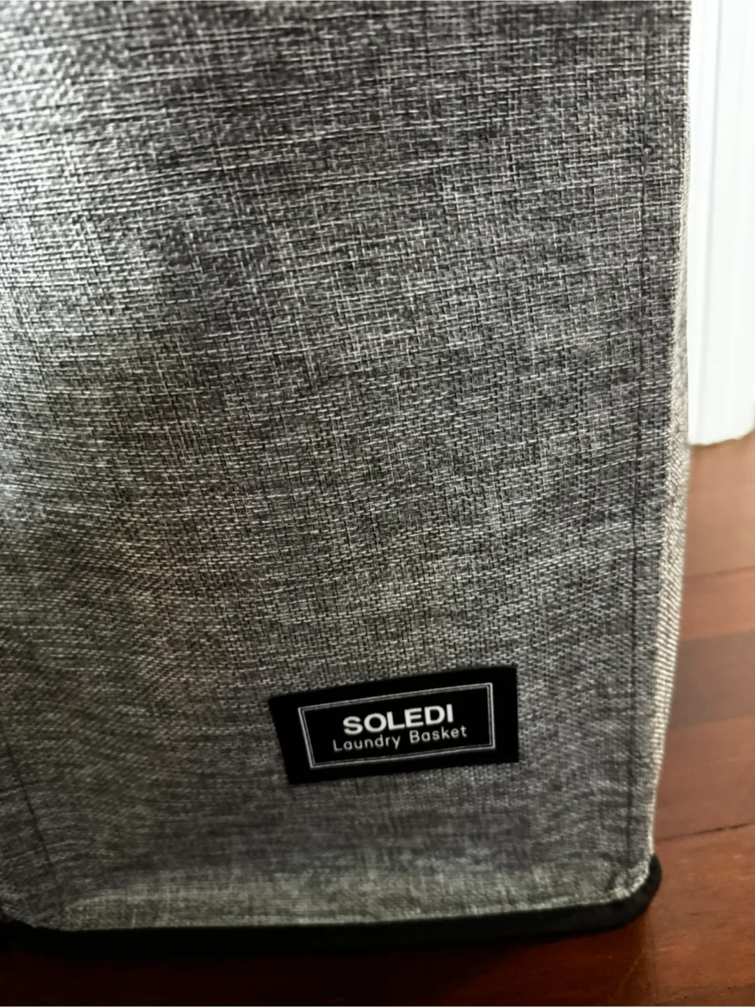 SOLEDI Laundry Basket - Grey Fabric image indicator(3)