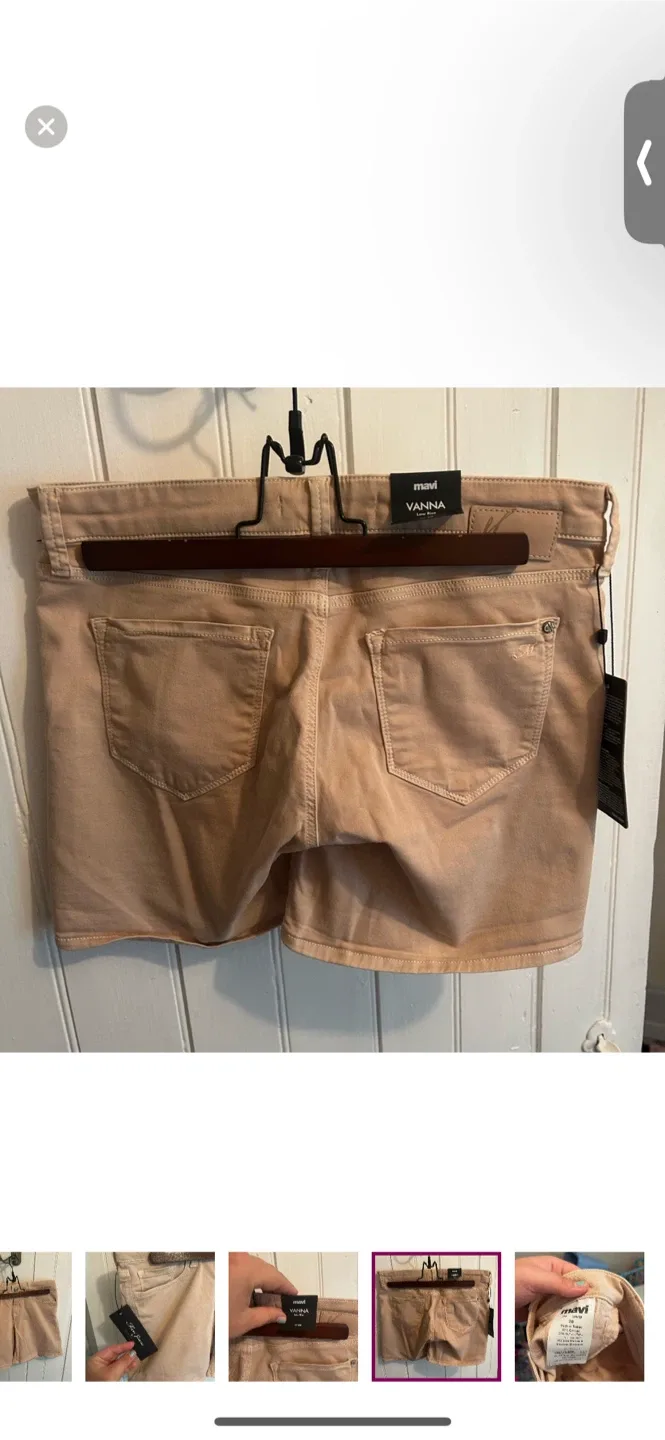 Mavi Vanna Low Rise Shorts - Size 28 image indicator(4)