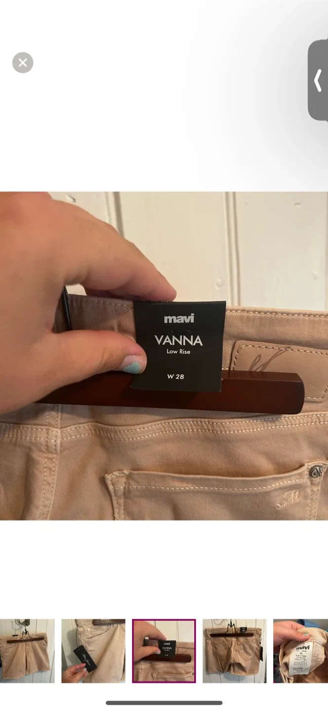 Mavi Vanna Low Rise Shorts - Size 28 image indicator(3)