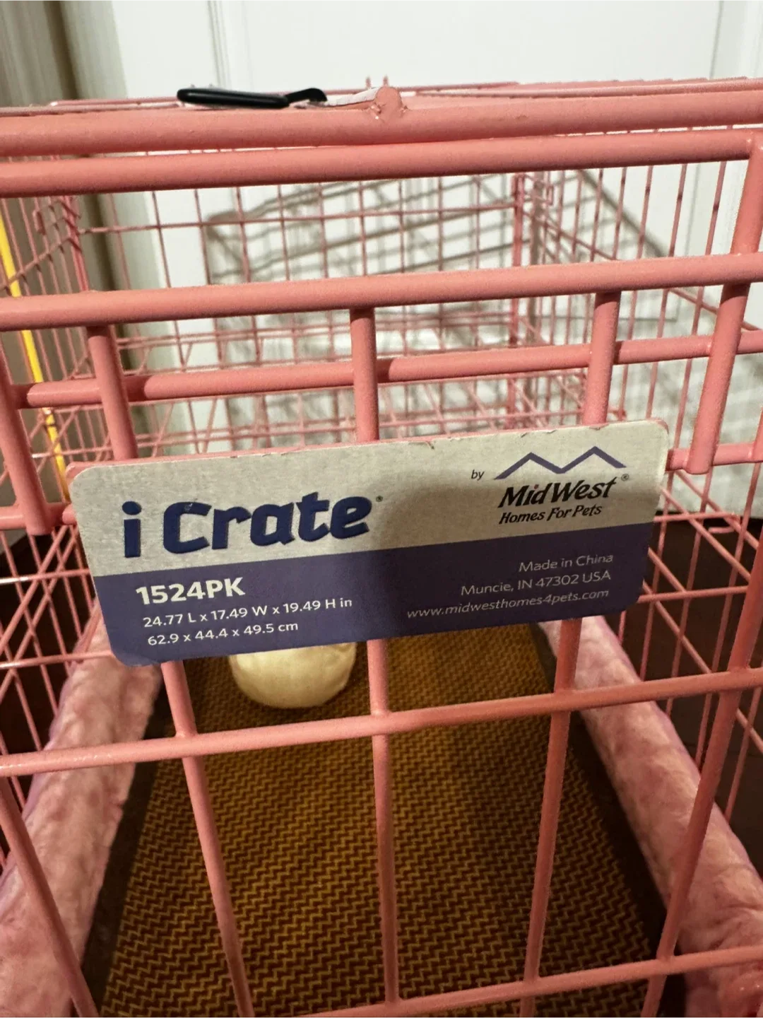 MidWest iCrate 1524PK Pink Dog Crate image indicator(4)