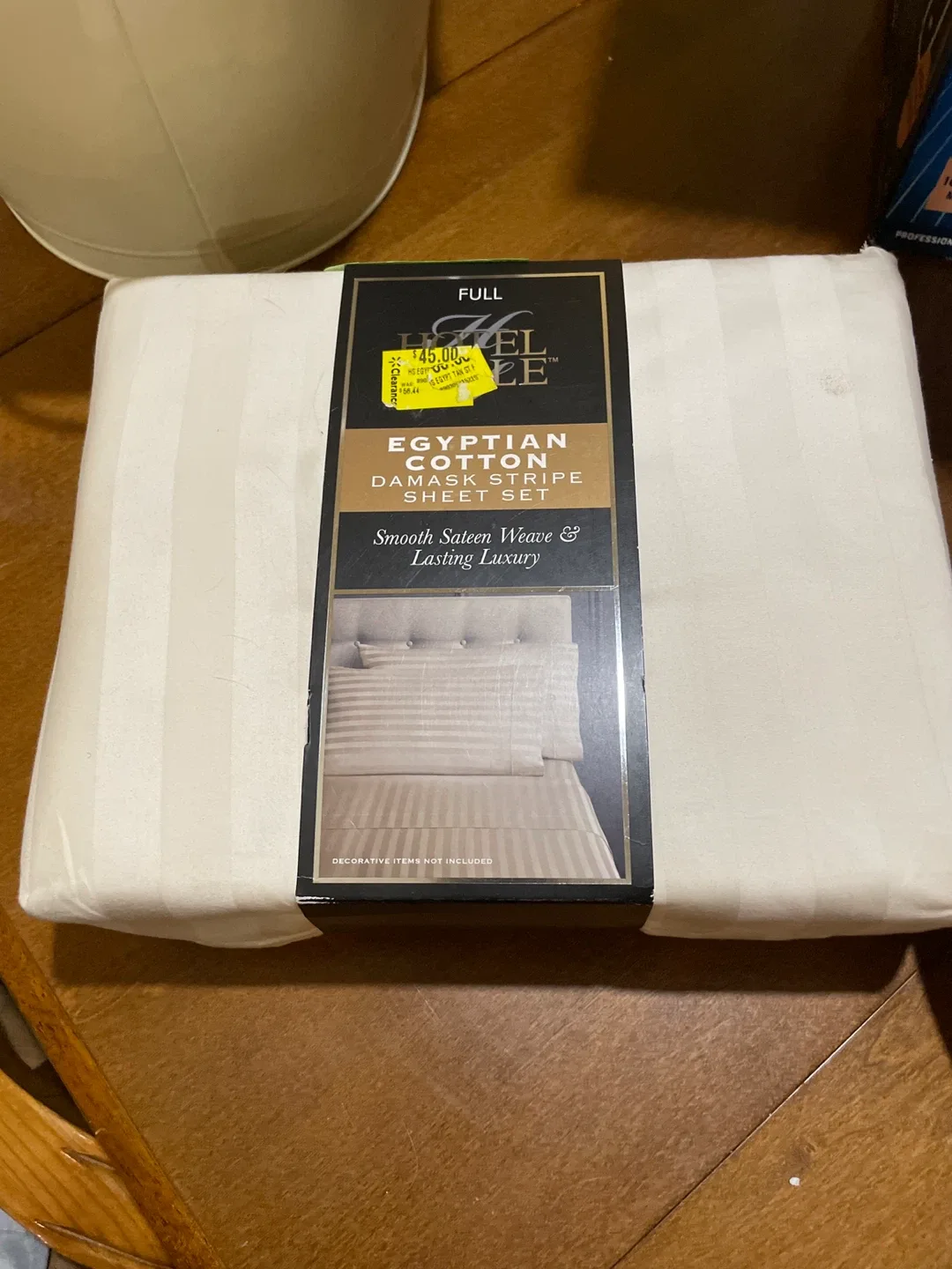 Hotel Style Egyptian Cotton Full Sheet Set - New