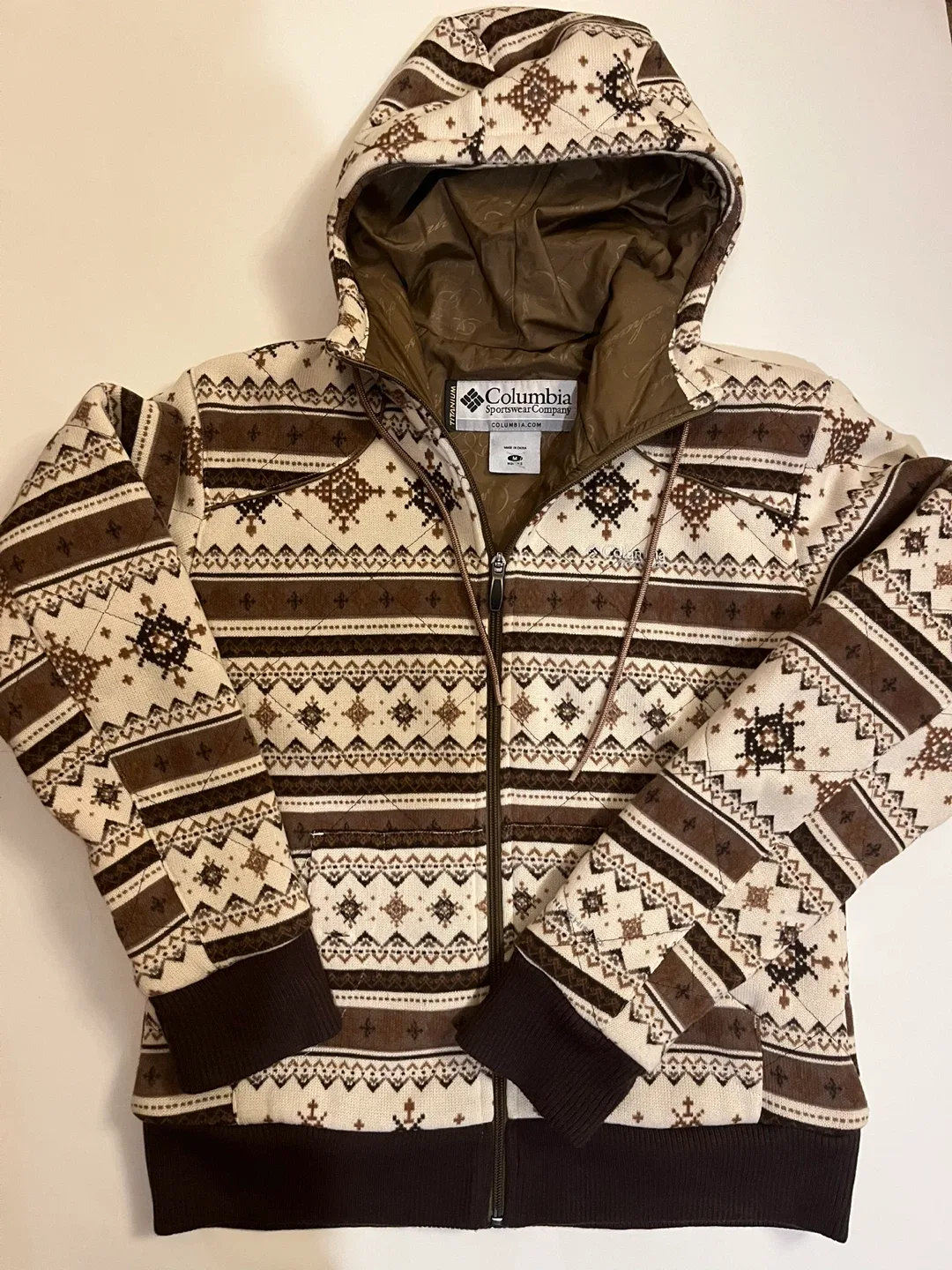 Columbia Sportswear Company Full-Zip Hooded Jacket - Size M