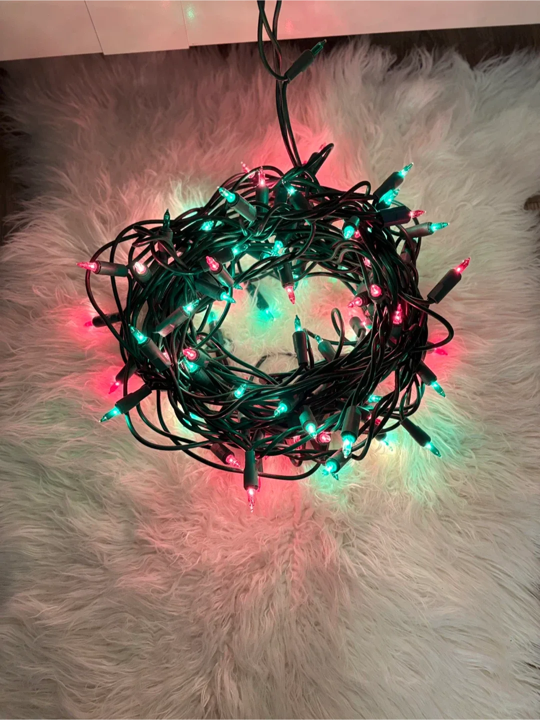 Christmas String Lights - Red, Green