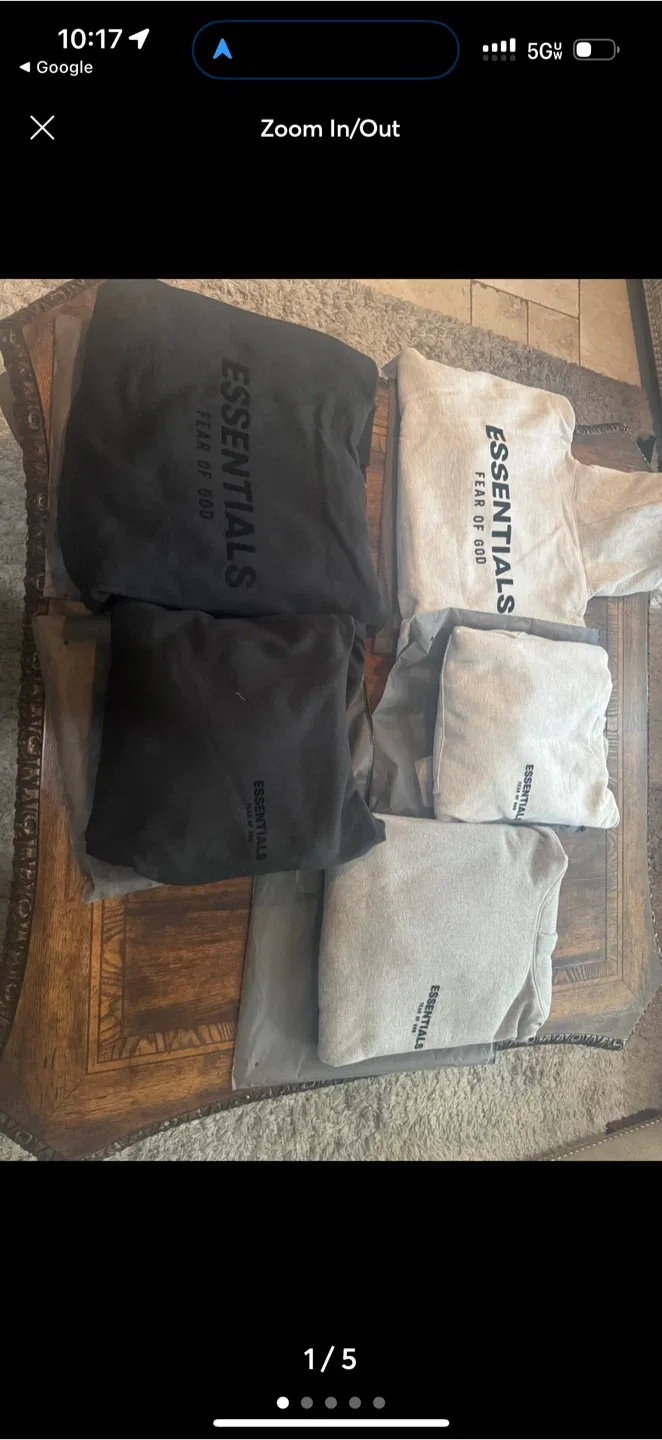 Essentials Fear of God Hoodie