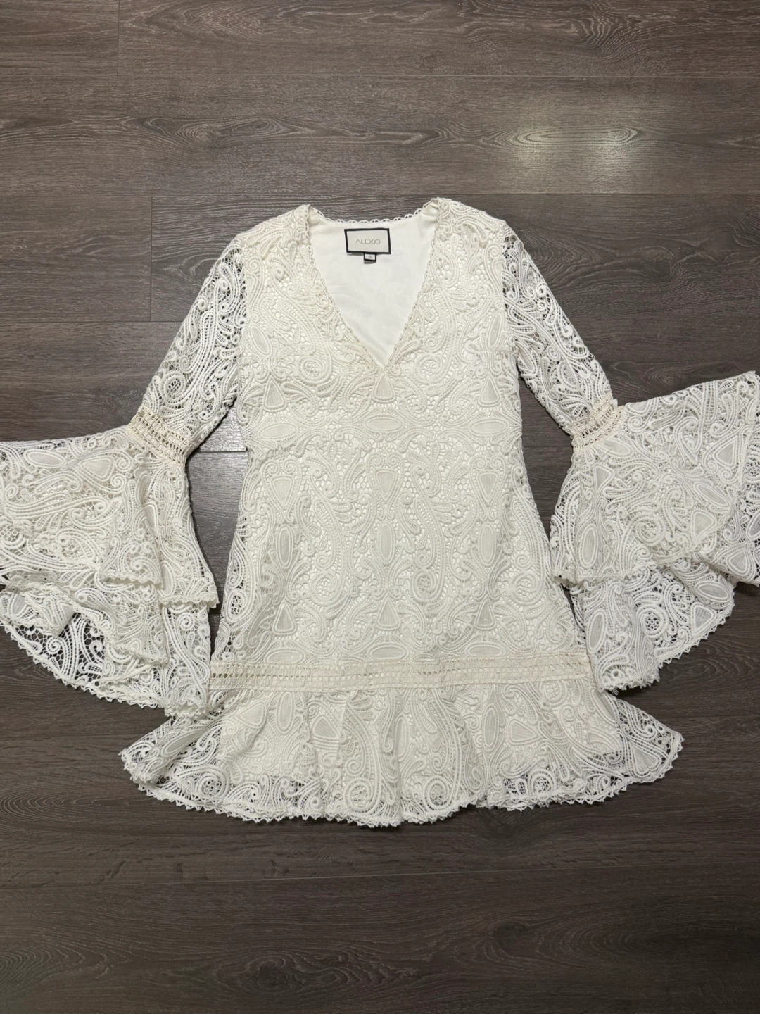 Alexis White Lace Dress - Size S