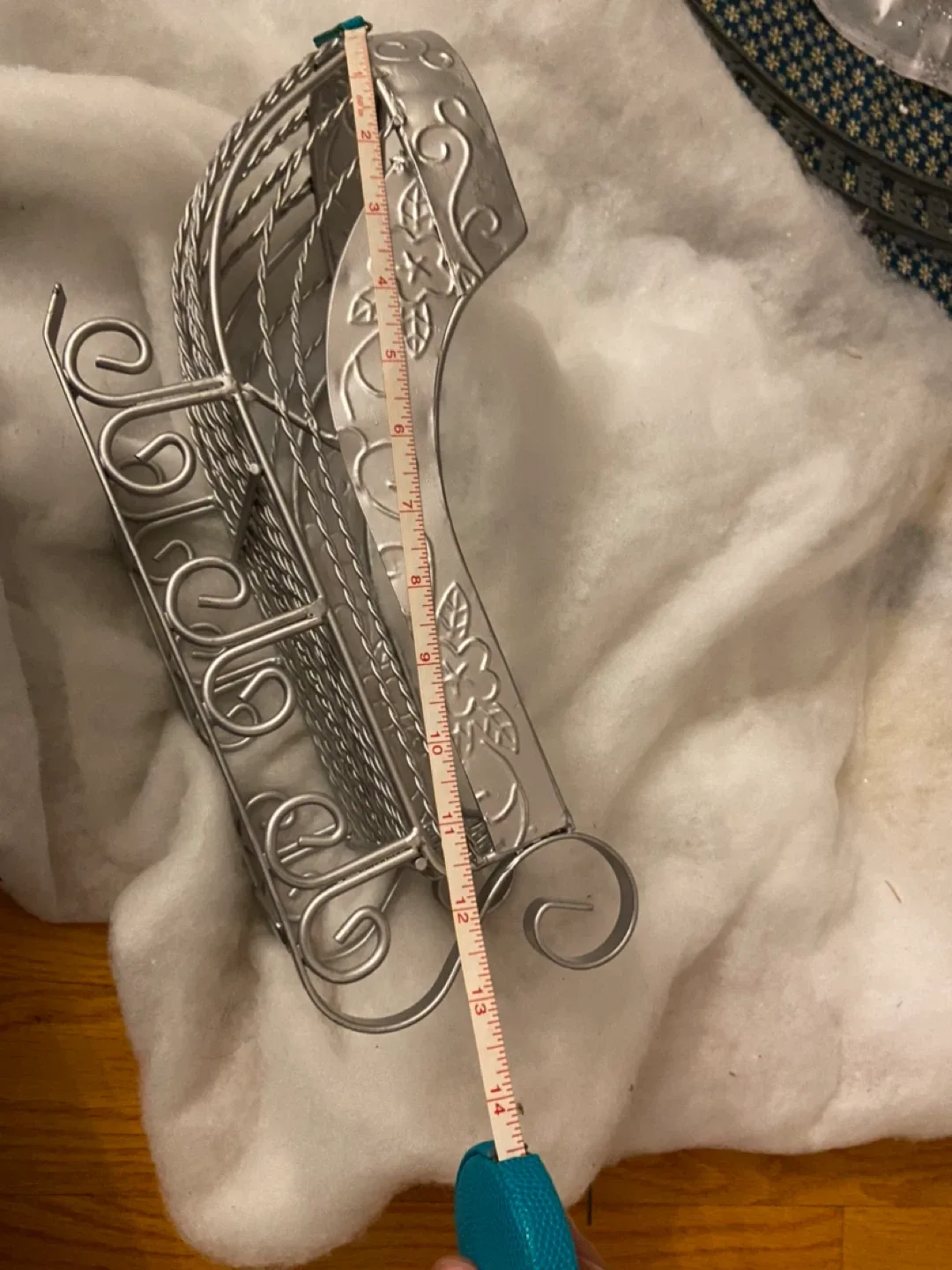 Silver Metal Decorative Sleigh image indicator(2)