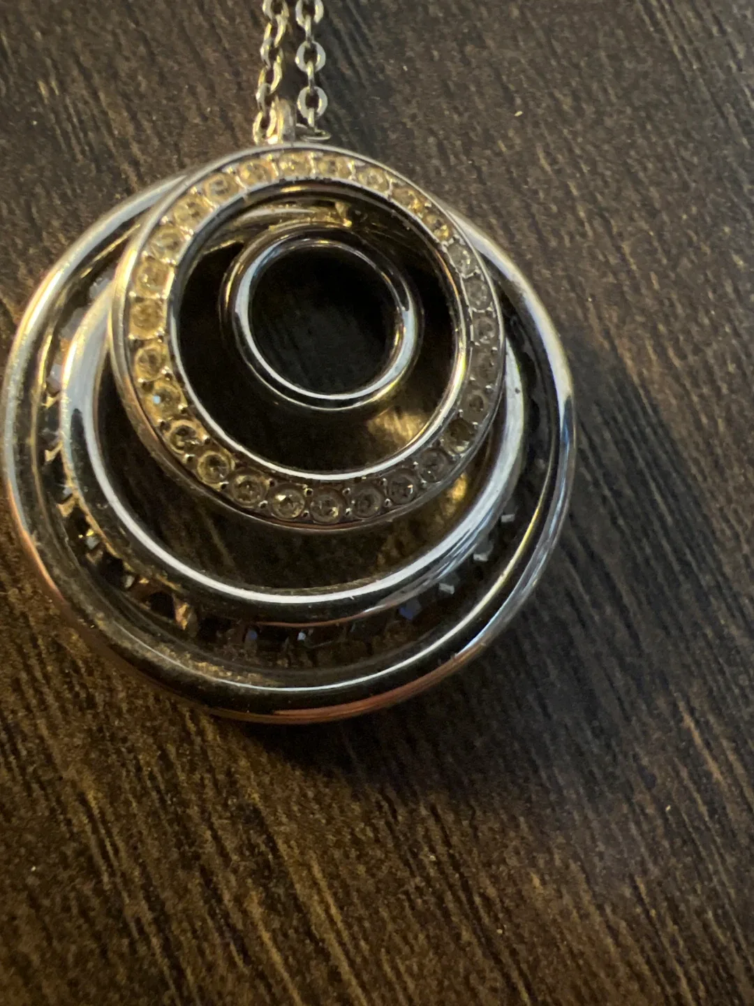 Swavorski Silver Necklace