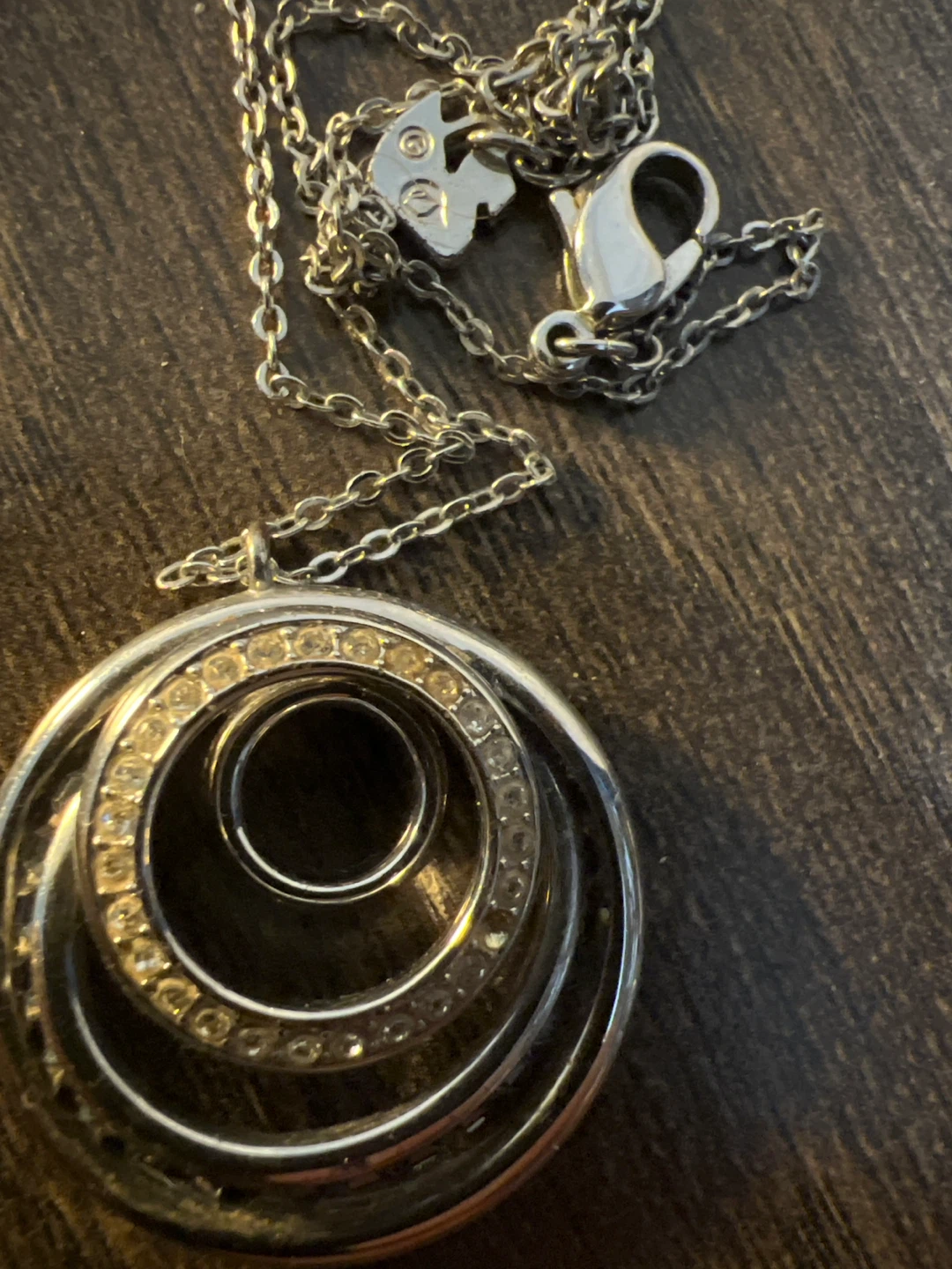 Swavorski Silver Necklace - photo 2