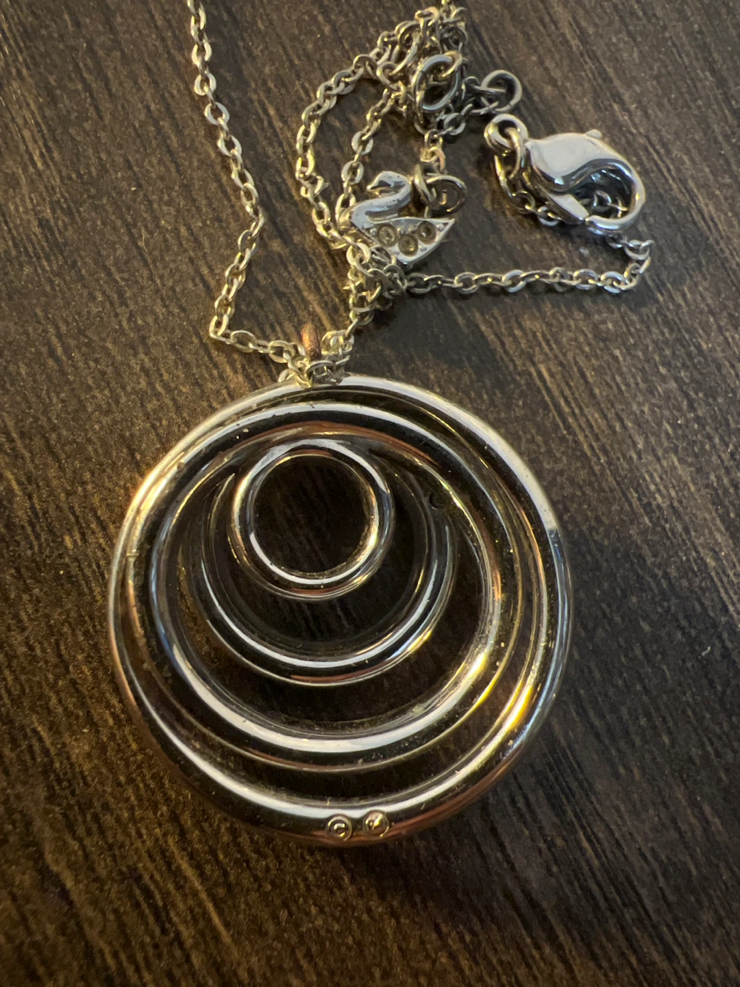 Swavorski Silver Necklace - photo 3