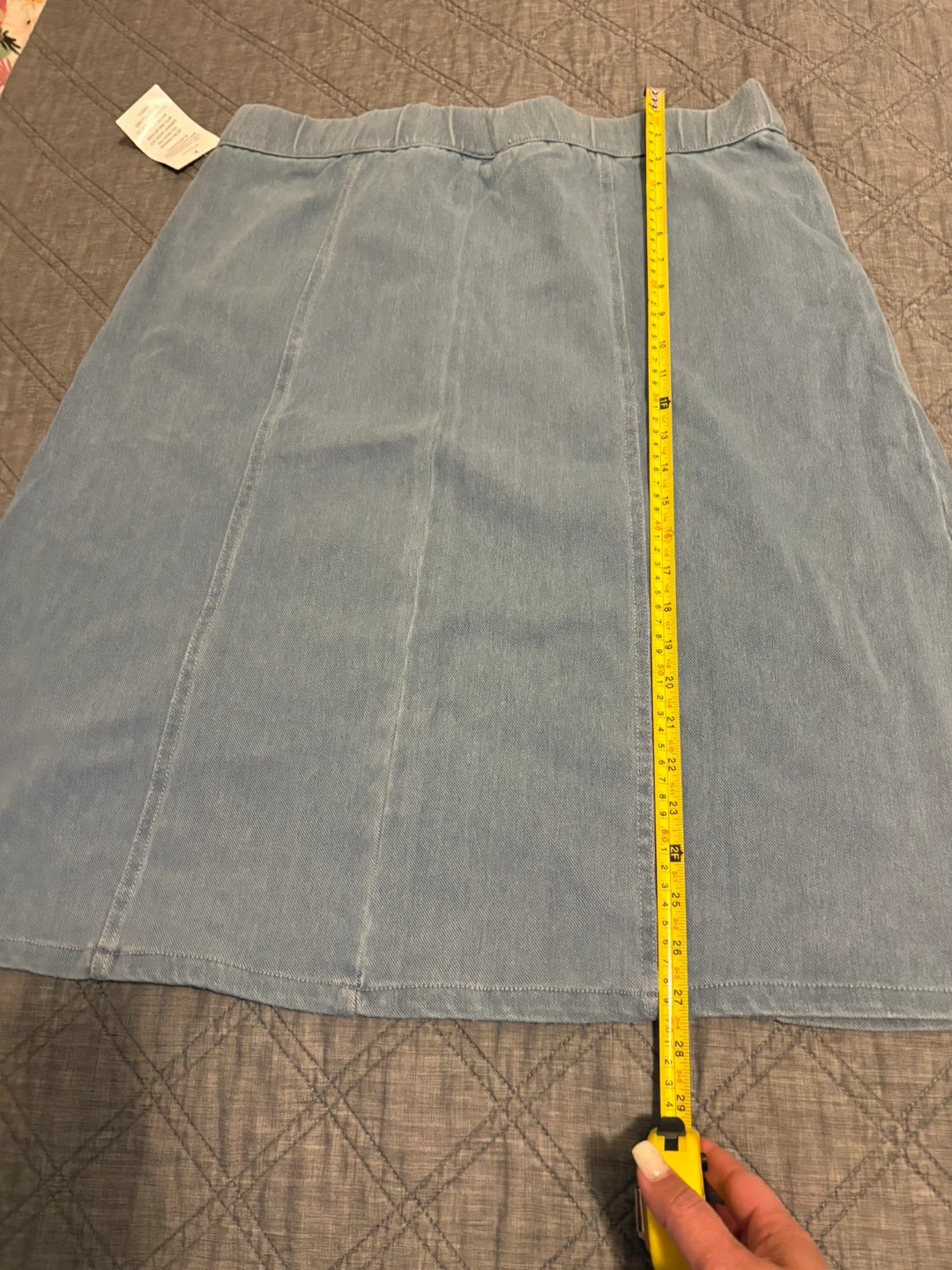 Appleseed's Denim Skirt - Petite Large - photo 2