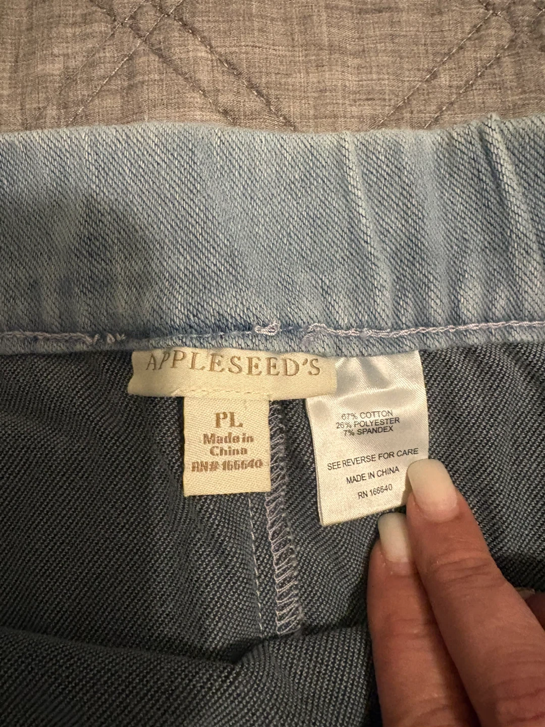 Appleseed's Denim Skirt - Petite Large - photo 4
