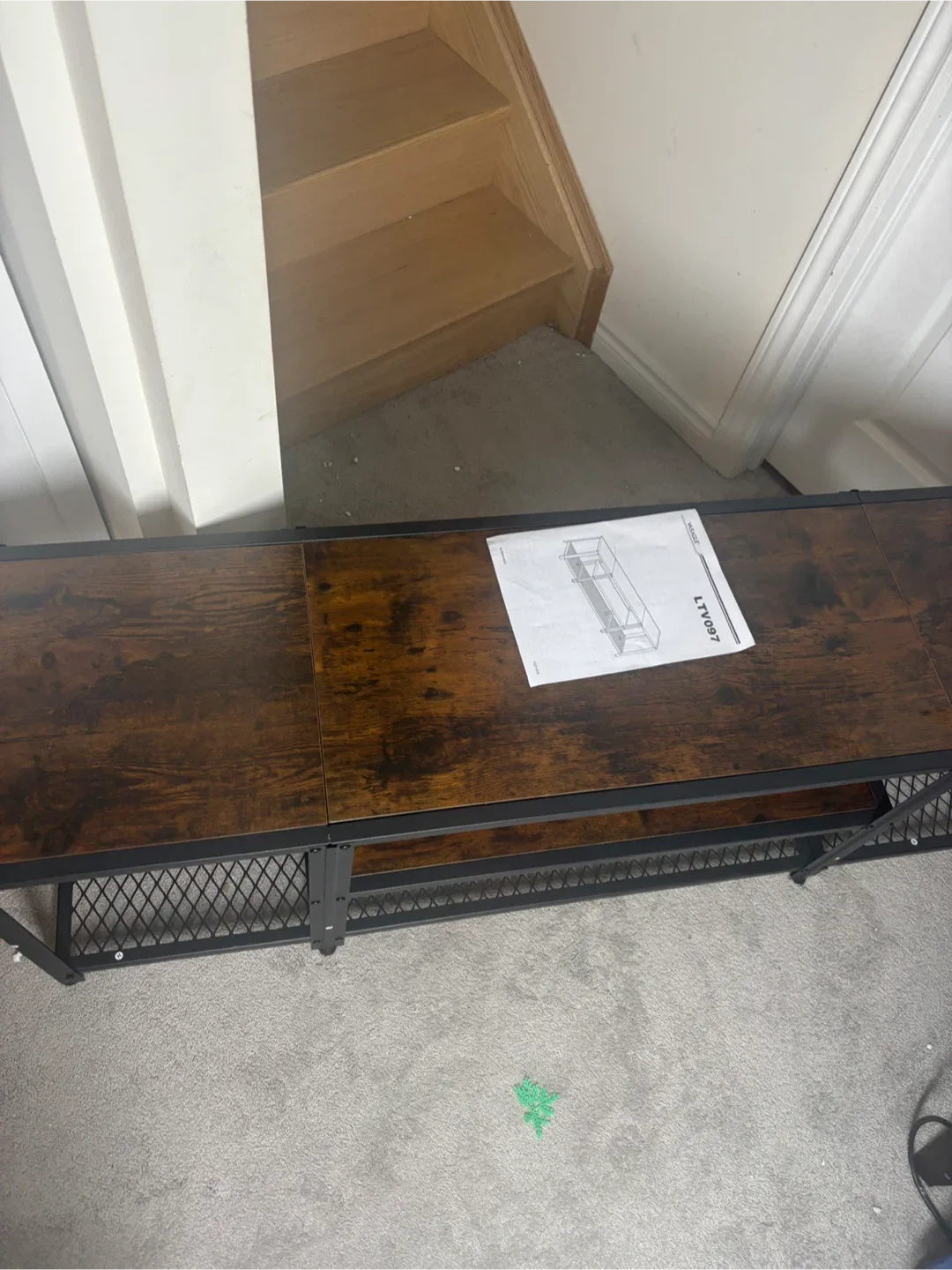 TV Console  Stand - Rustic Brown image indicator(5)