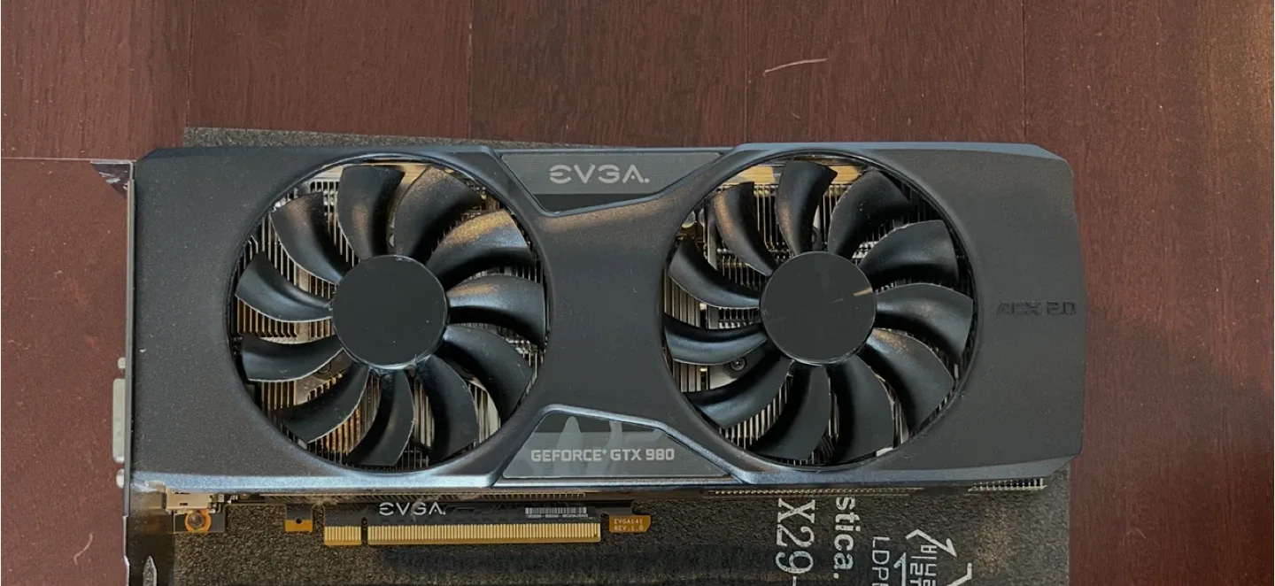 EVGA GeForce GTX 980 Superclocked 4GB GDDR5 with ACX 2.0