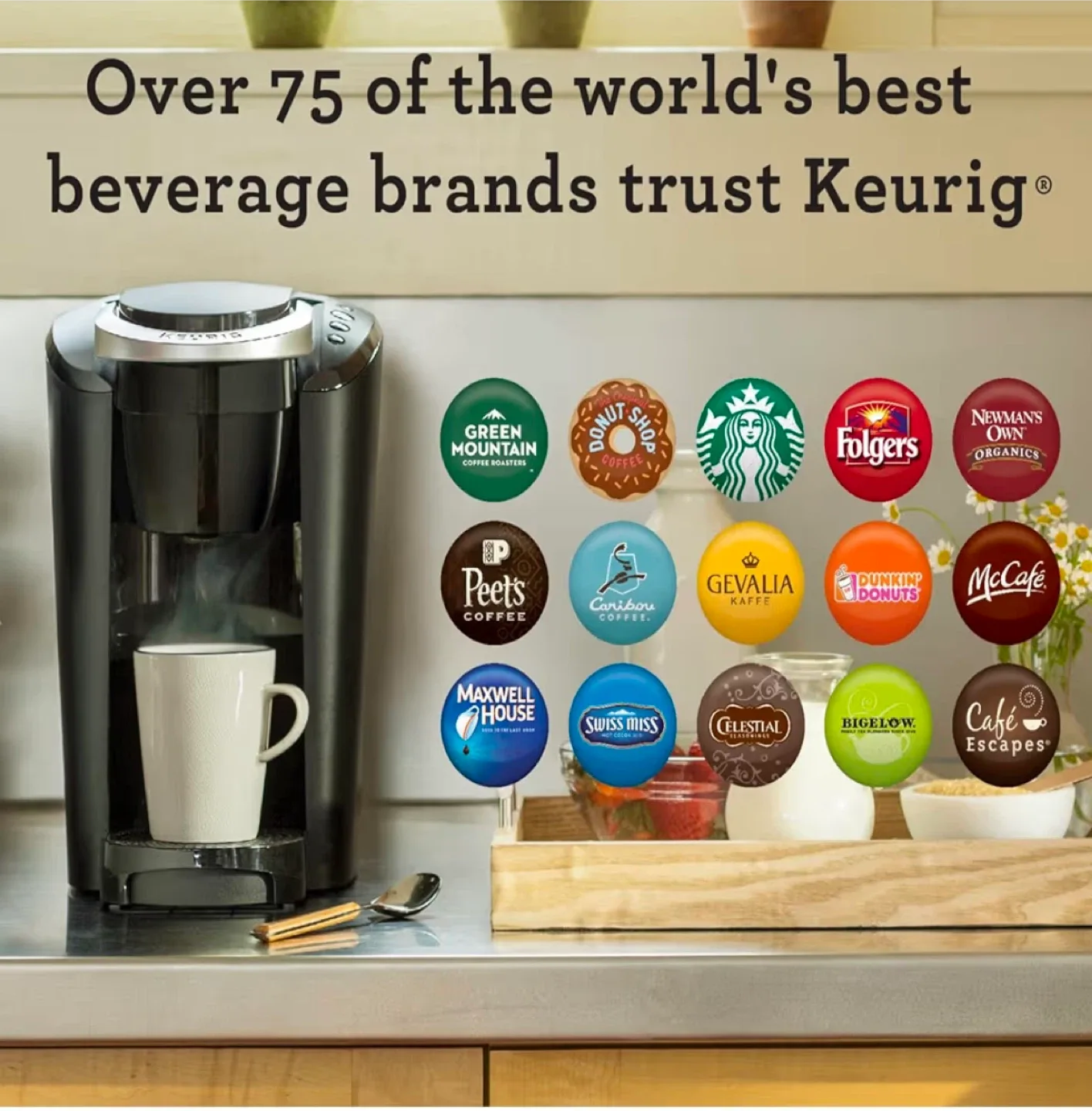 Keurig K-Compact Single-Serve K-Cup Coffee Maker image indicator(2)