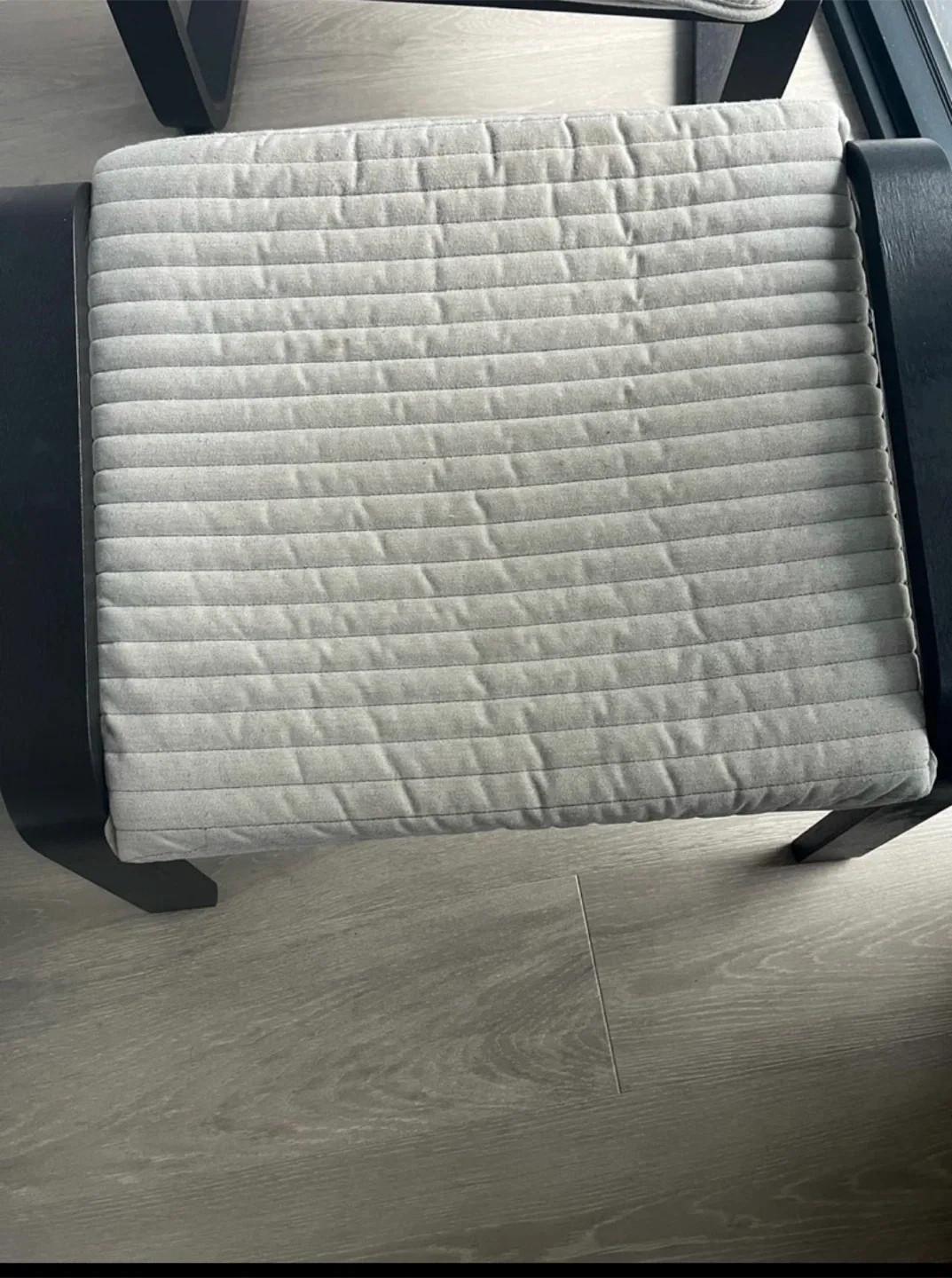 IKEA Poang Chair with Ottoman - Grey image indicator(2)