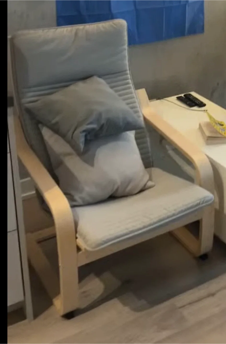 IKEA Poang Chair - Light Grey