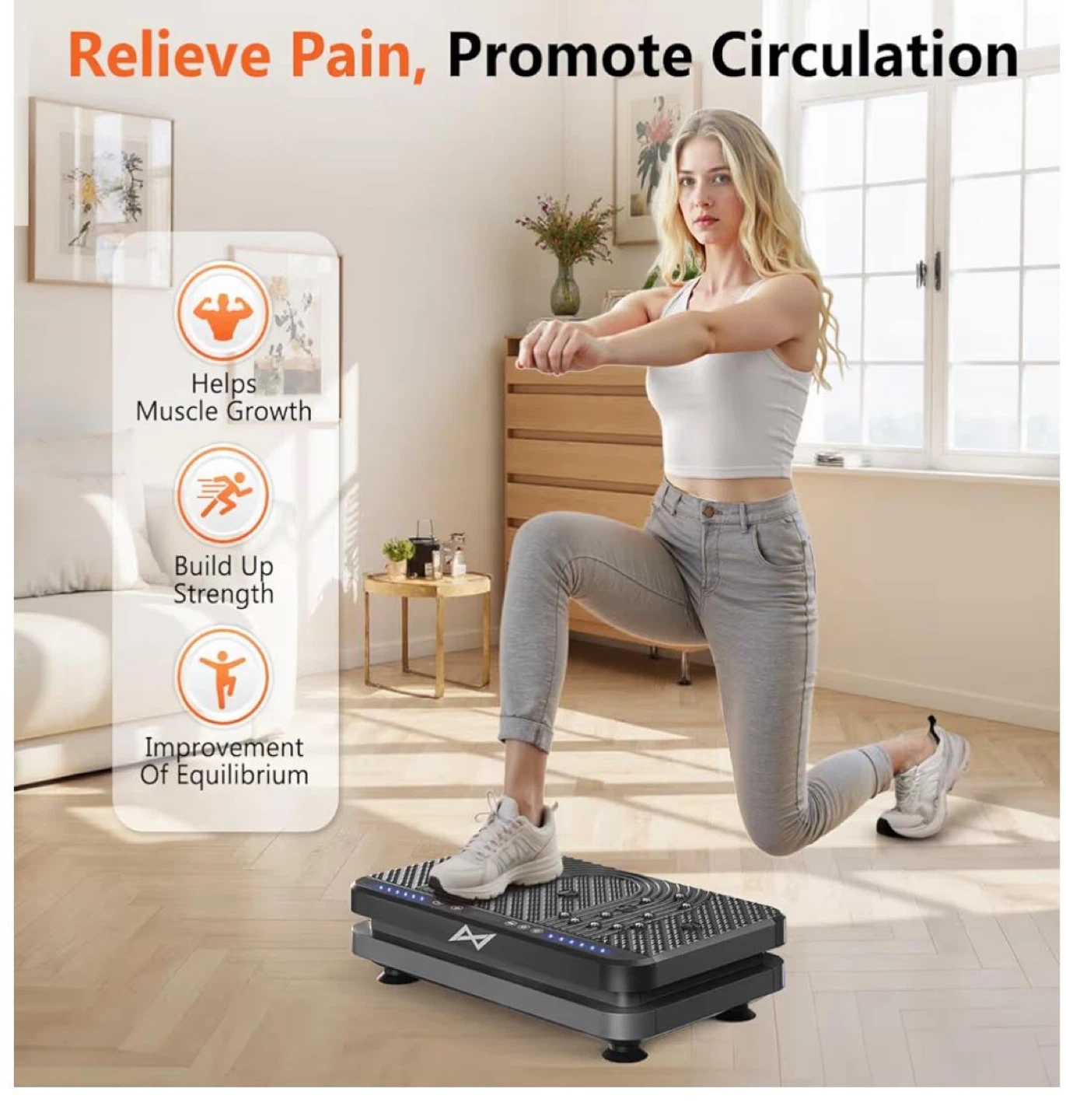 Vibration Plate Exercise Machine