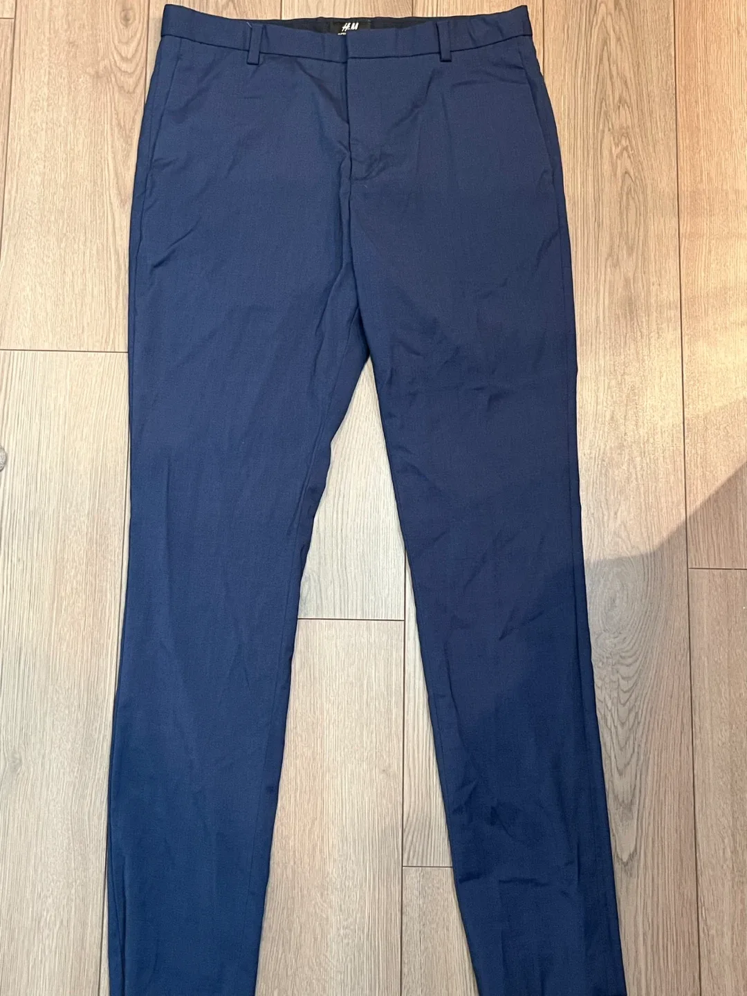 H&M Super Skinny Fit Blue Pants - Size 32R