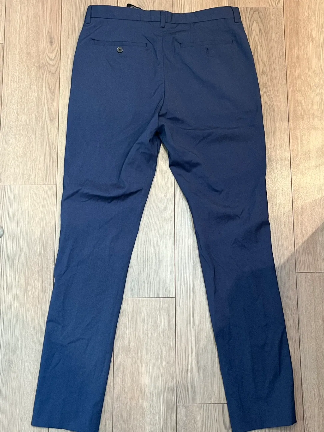 H&M Super Skinny Fit Blue Pants - Size 32R image indicator(2)