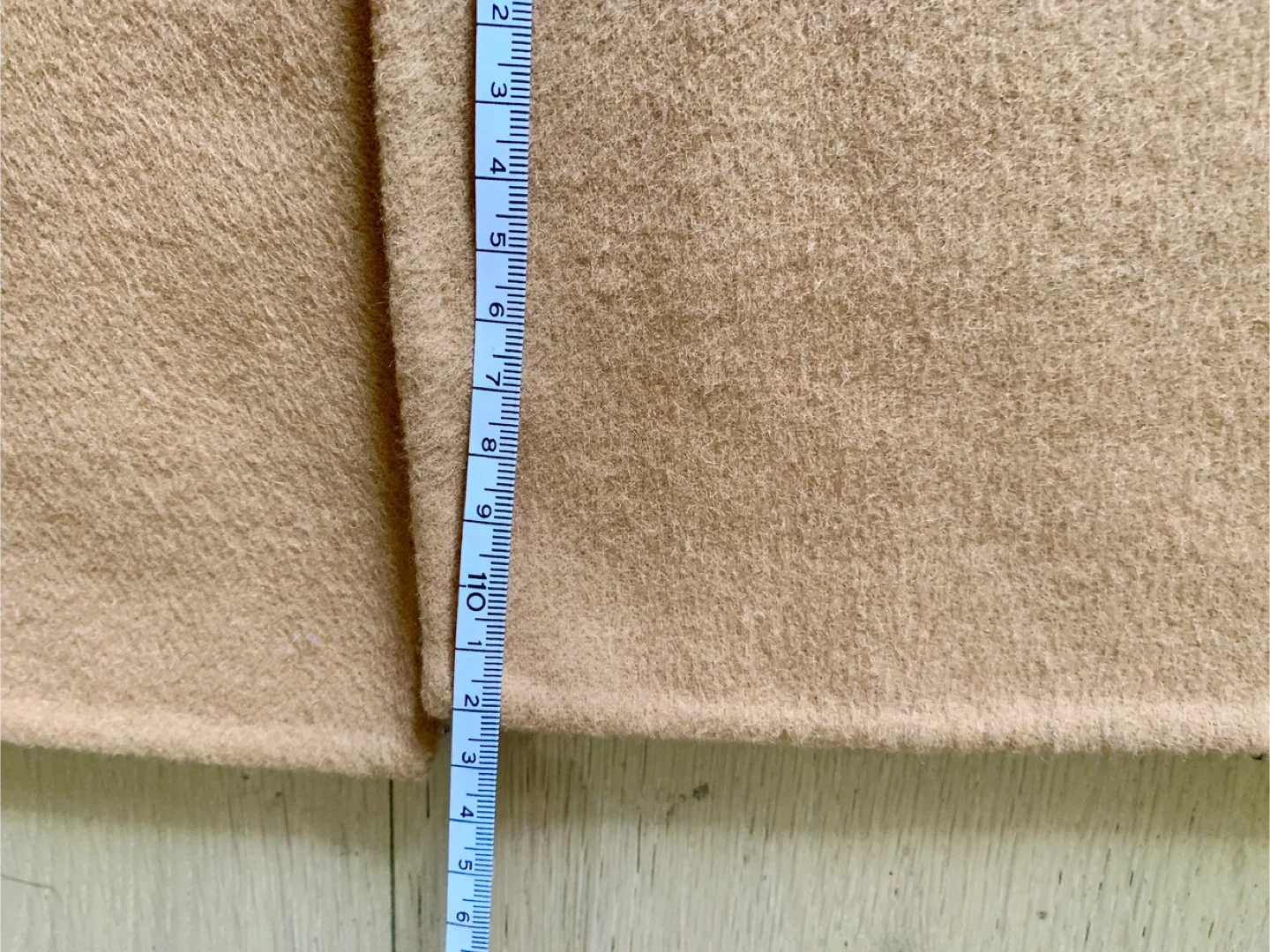 Beige Wool Coat - Size S image indicator(7)