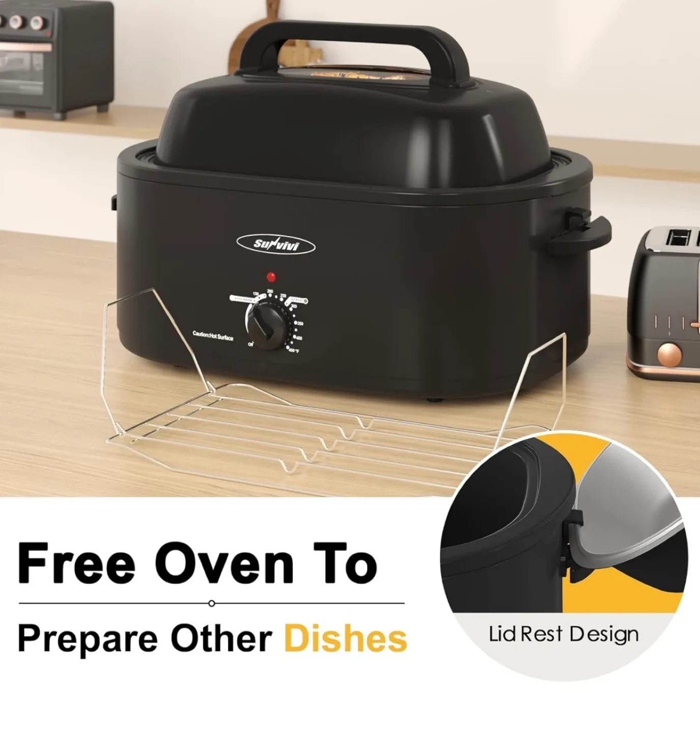 Sur La Table Turkey Roaster - Like New image indicator(4)