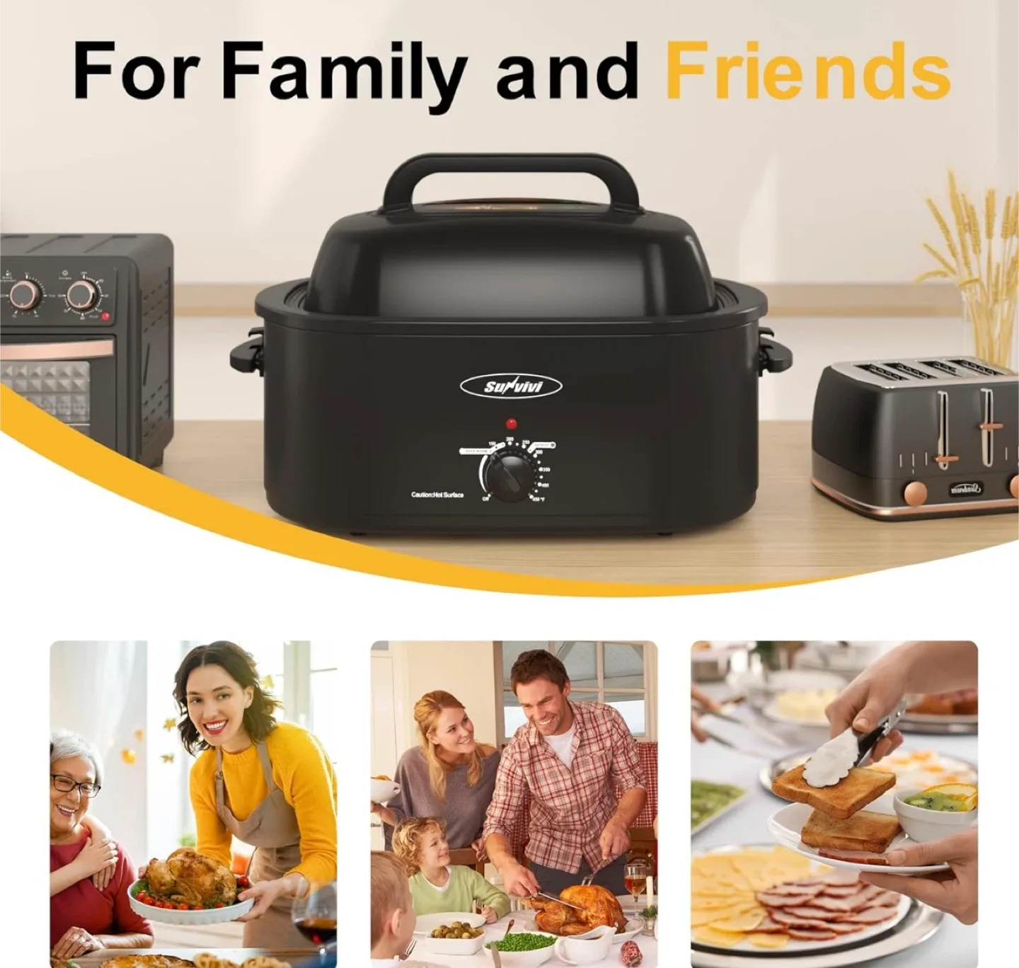 Sur La Table Turkey Roaster - Like New image indicator(6)