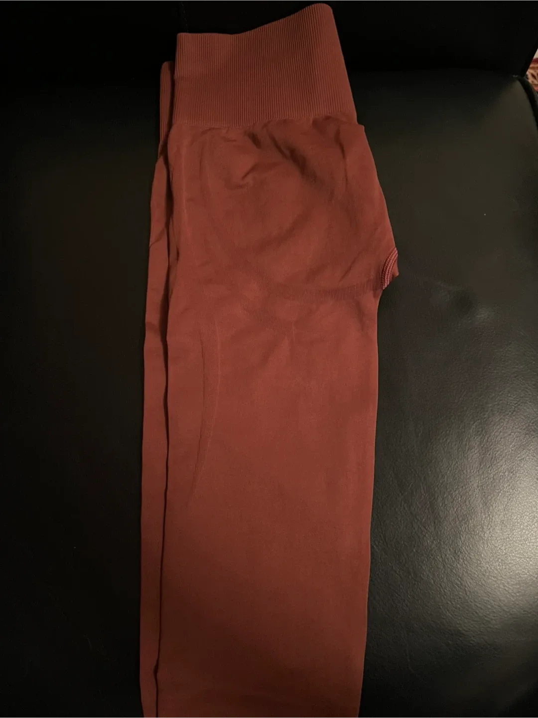 Gymshark Leggings - Size Small - Burgundy image indicator(3)