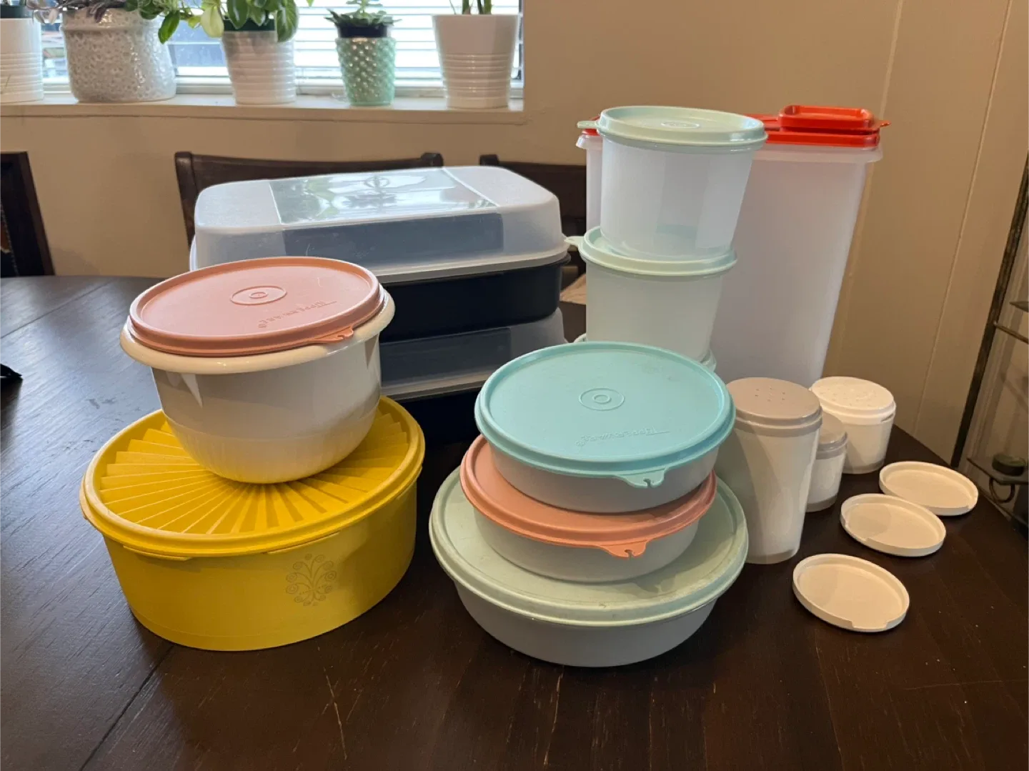 Tupperware Set - Various Sizes & Colours