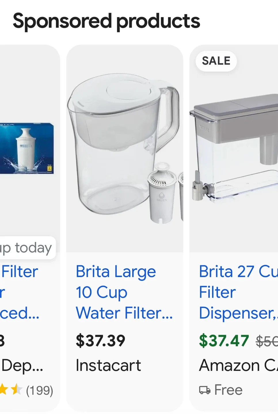 Brita Large 10 Cup Water Filter Pitcher image indicator(4)