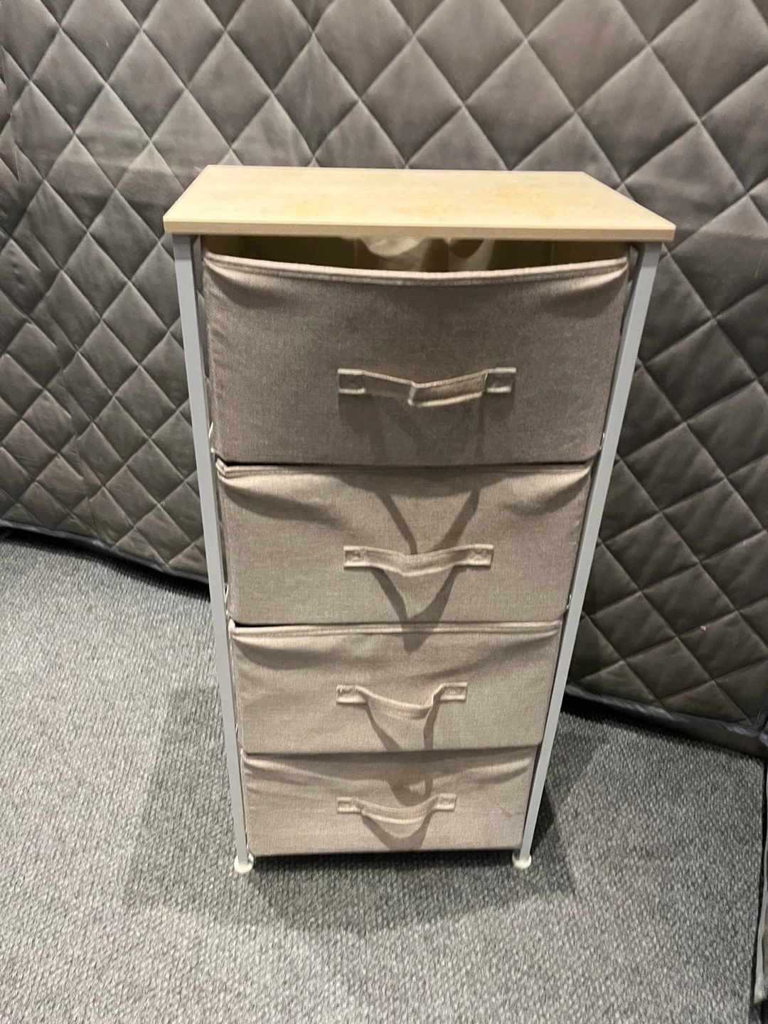 4-Drawer Storage Tower - Beige