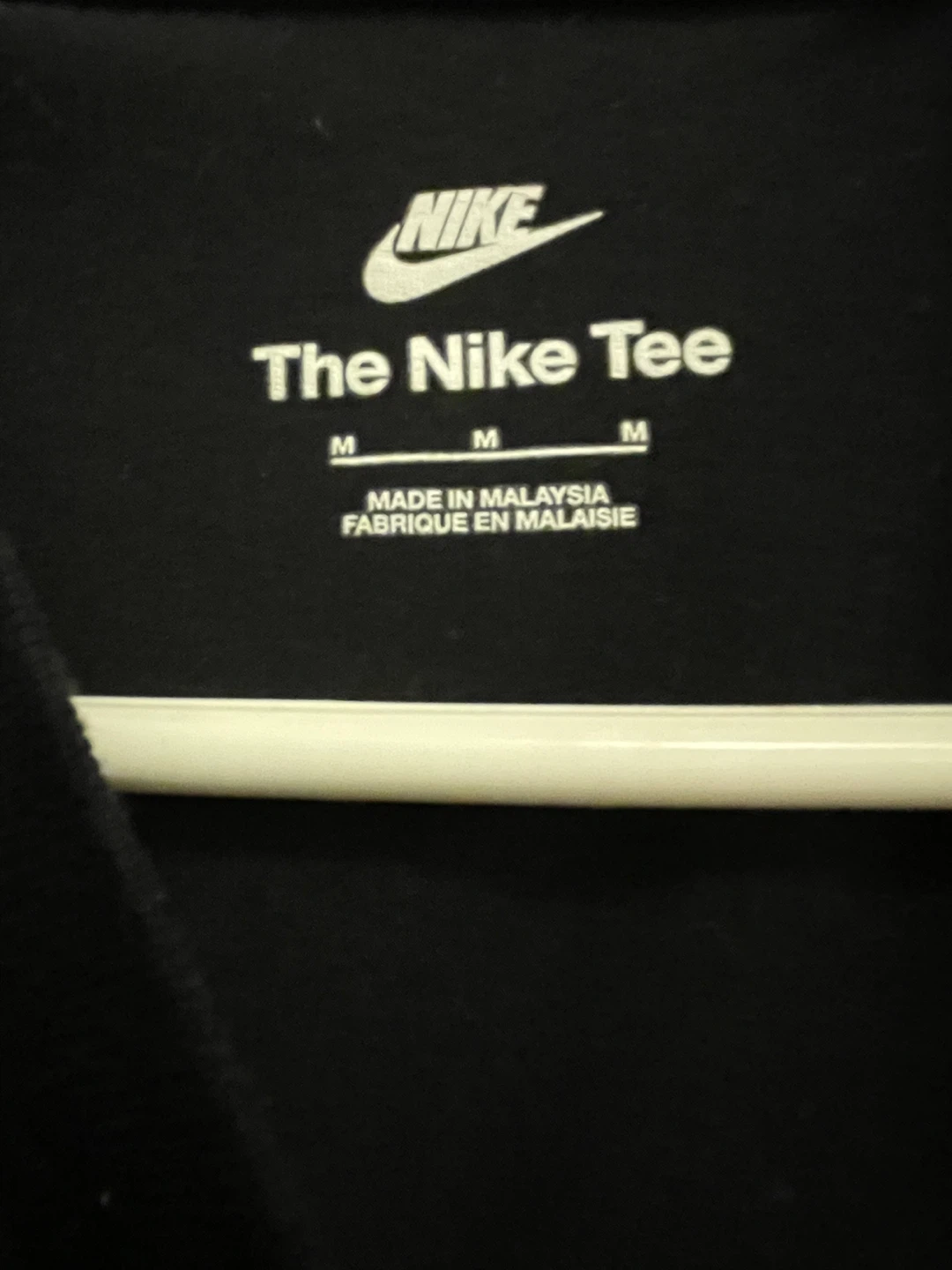 Nike The Nike Tee - Black, Size M - photo 3