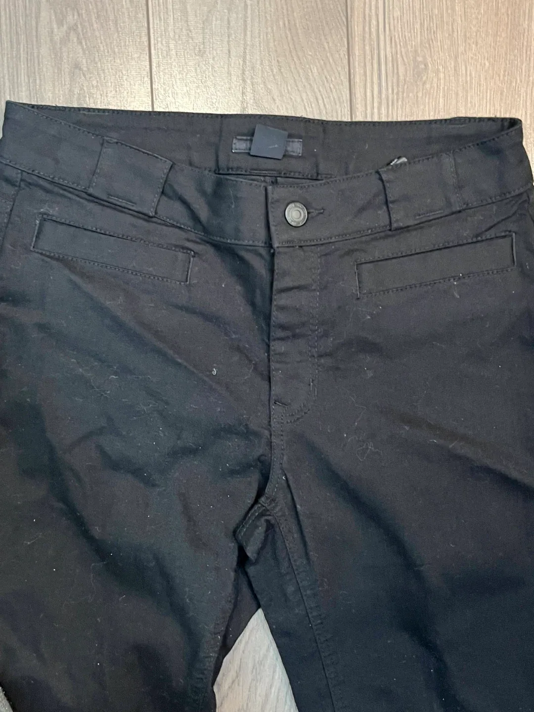 H&M Black Flare Pants - Size 8 image indicator(3)