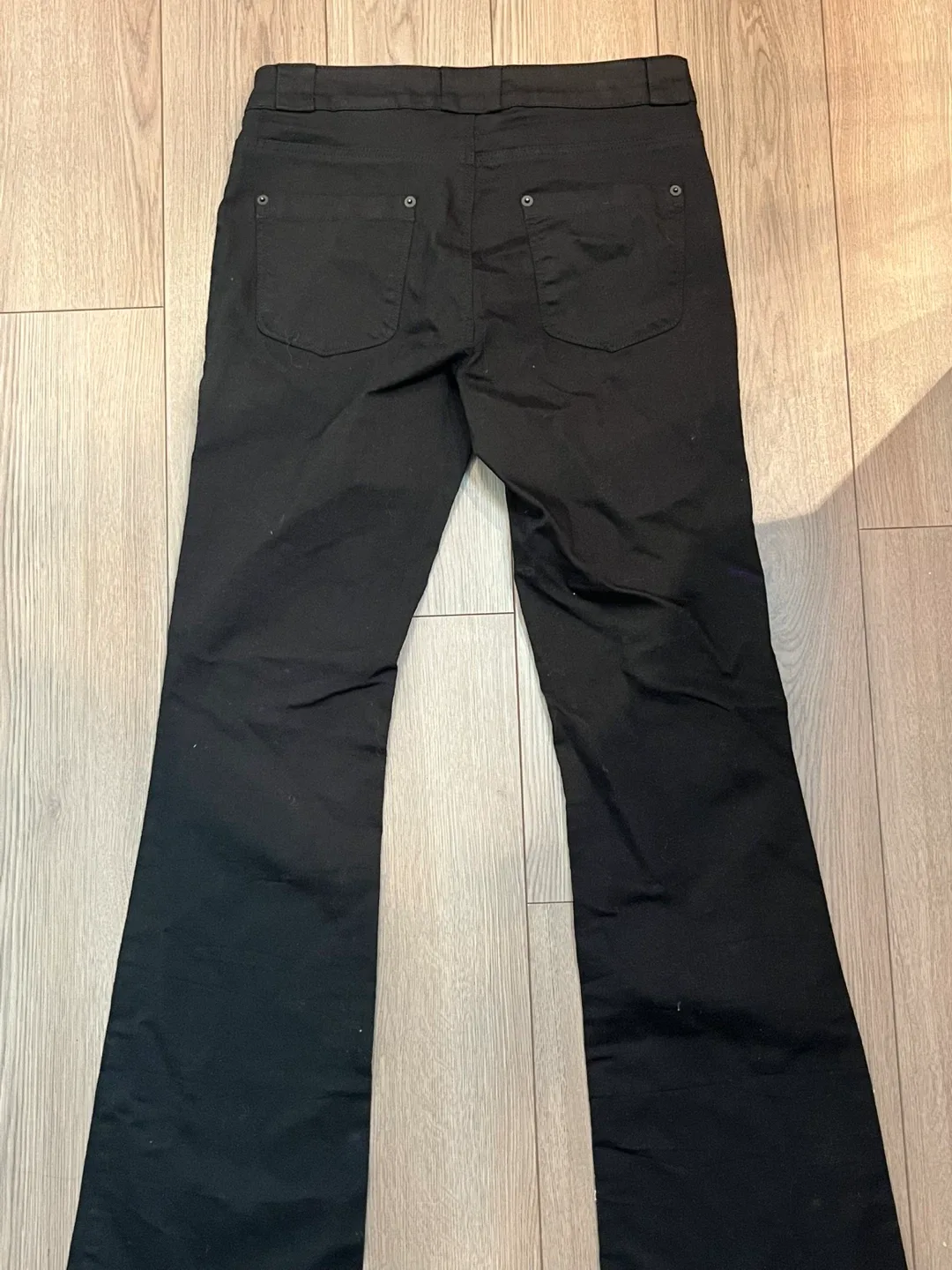 H&M Black Flare Pants - Size 8 image indicator(2)