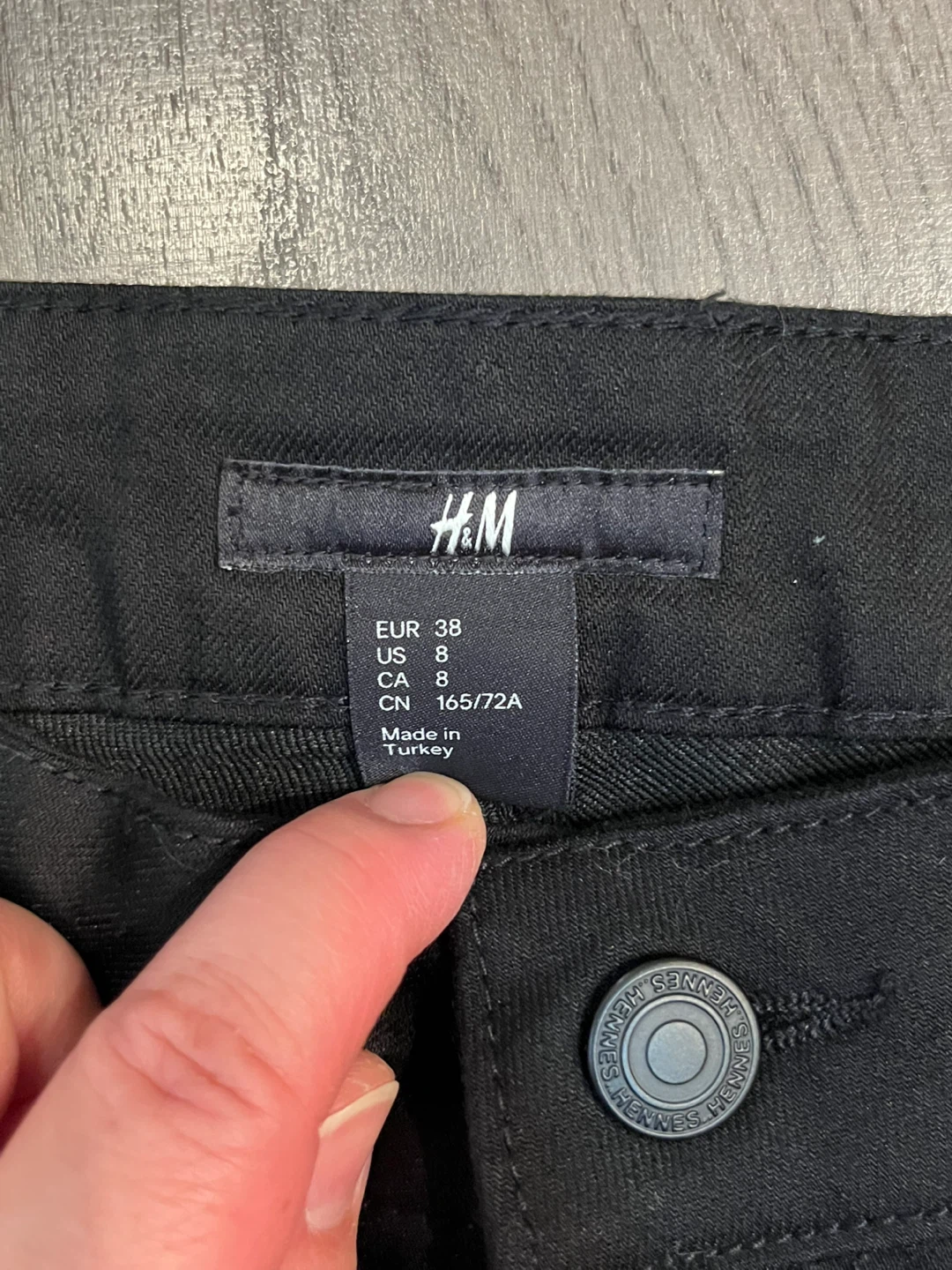 H&M Black Flare Pants - Size 8 - photo 4