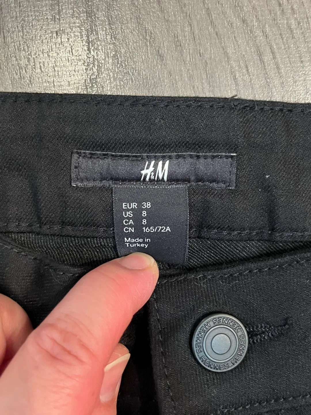 H&M Black Flare Pants - Size 8 image indicator(4)