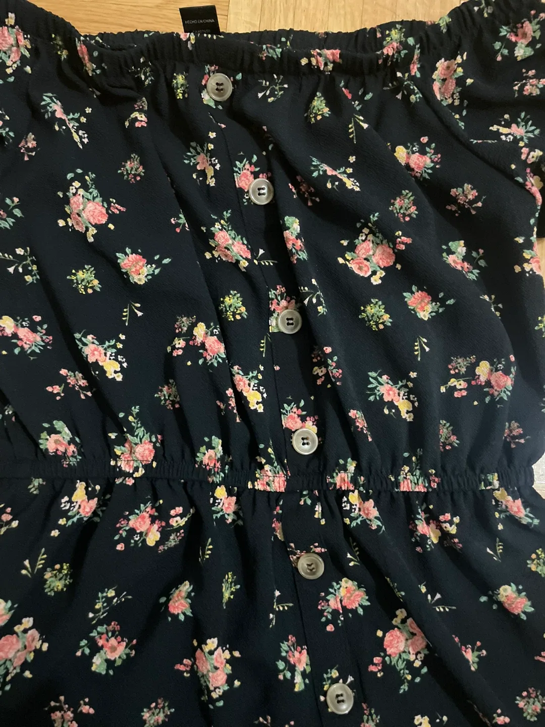 Off the Shoulder Floral Dress - Size Small image indicator(2)