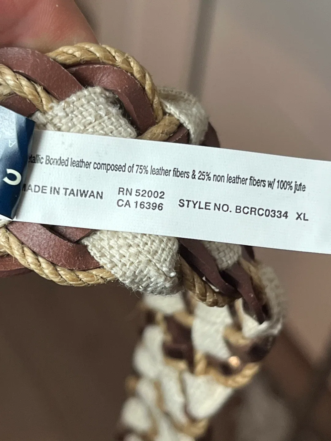 Crazy Horse Braided Belt - XL image indicator(6)