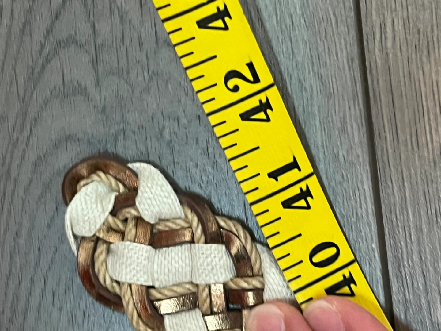 Crazy Horse Braided Belt - XL - photo 4