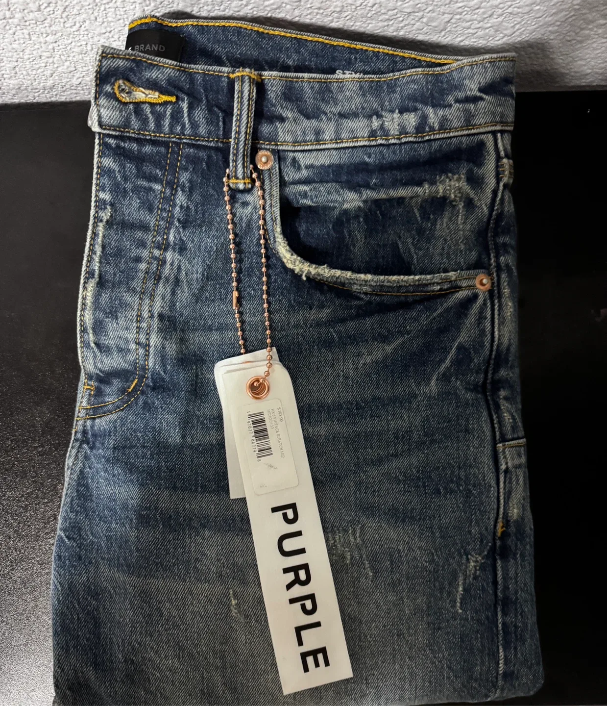 Purple Brand P005 Slim Straight Jeans - Size 33