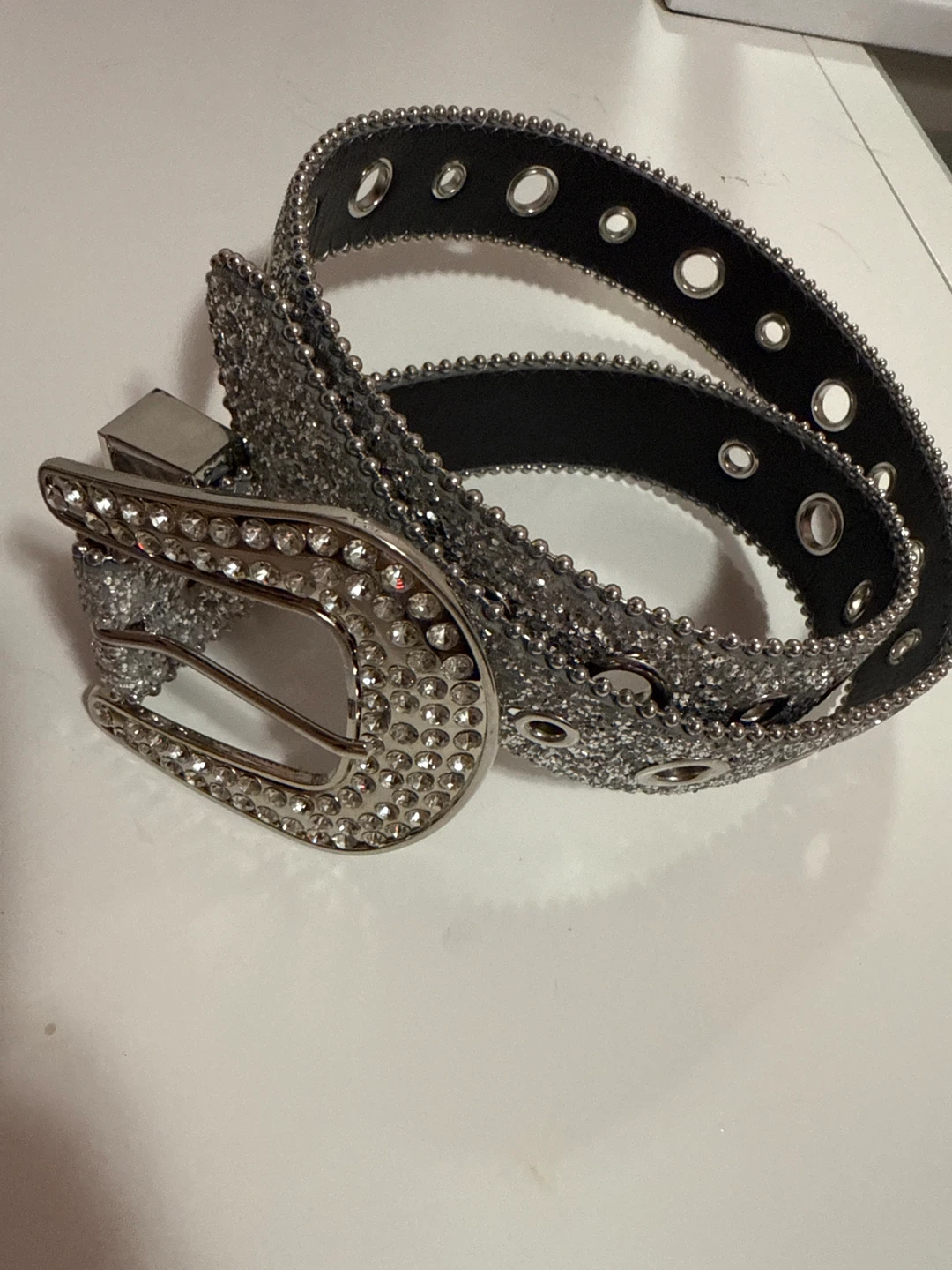 Rhinestone BB Belt - photo 2