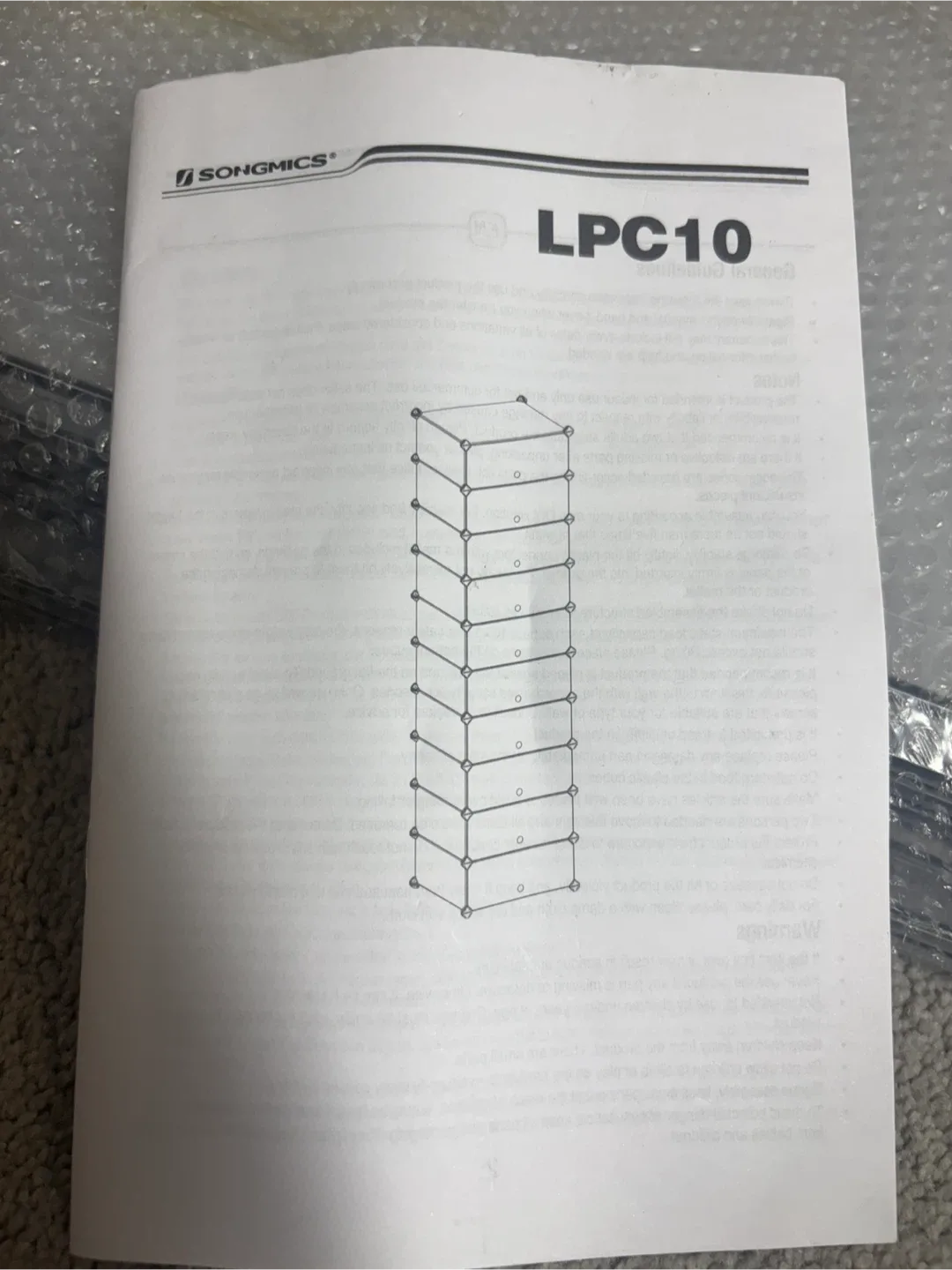 10-Tier Shoe Rack,Cube Storage Organizer Units, image indicator(3)