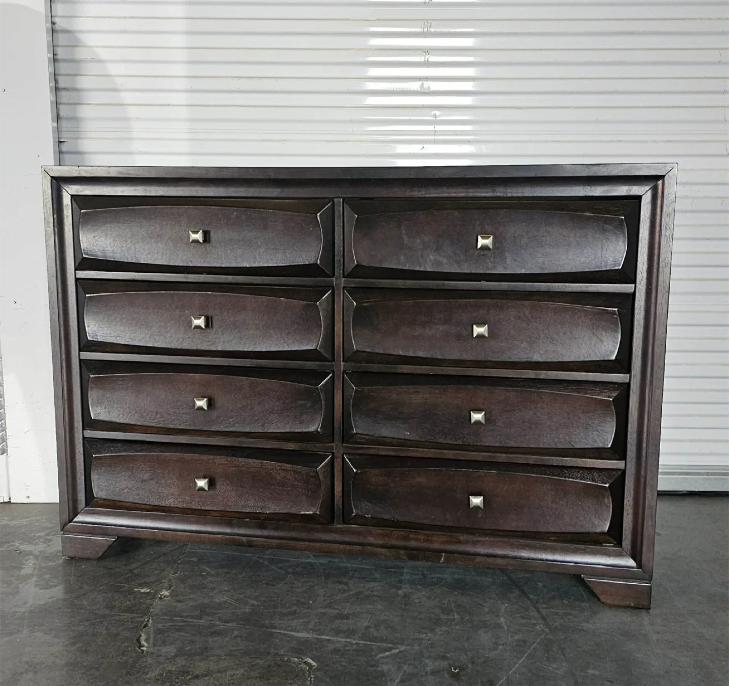 8 drawer solid wood dresser