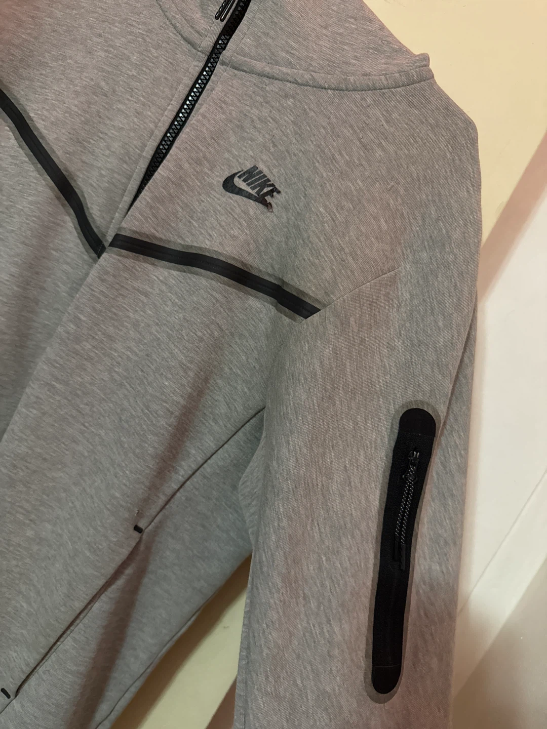 Nike Tech Fleece Hoodie - Grey - Size S - photo 3