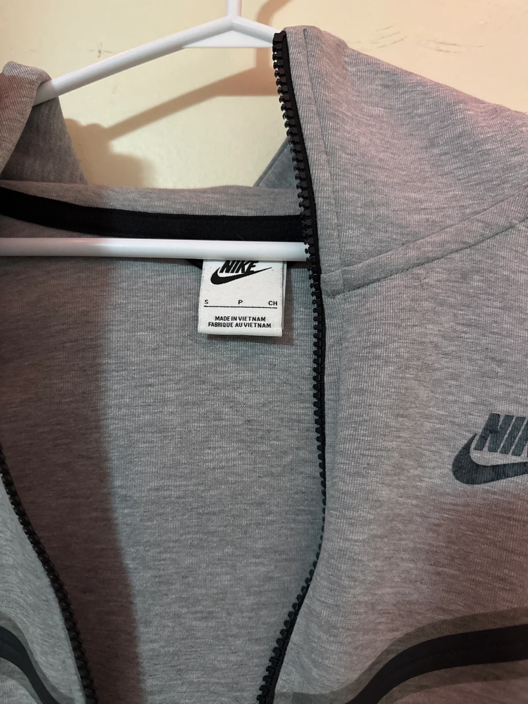 Nike Tech Fleece Hoodie - Grey - Size S - photo 4