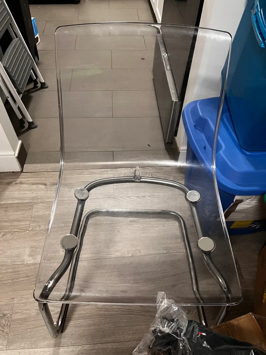 06 IKEA Tobias Clear Acrylic Chair image indicator(5)