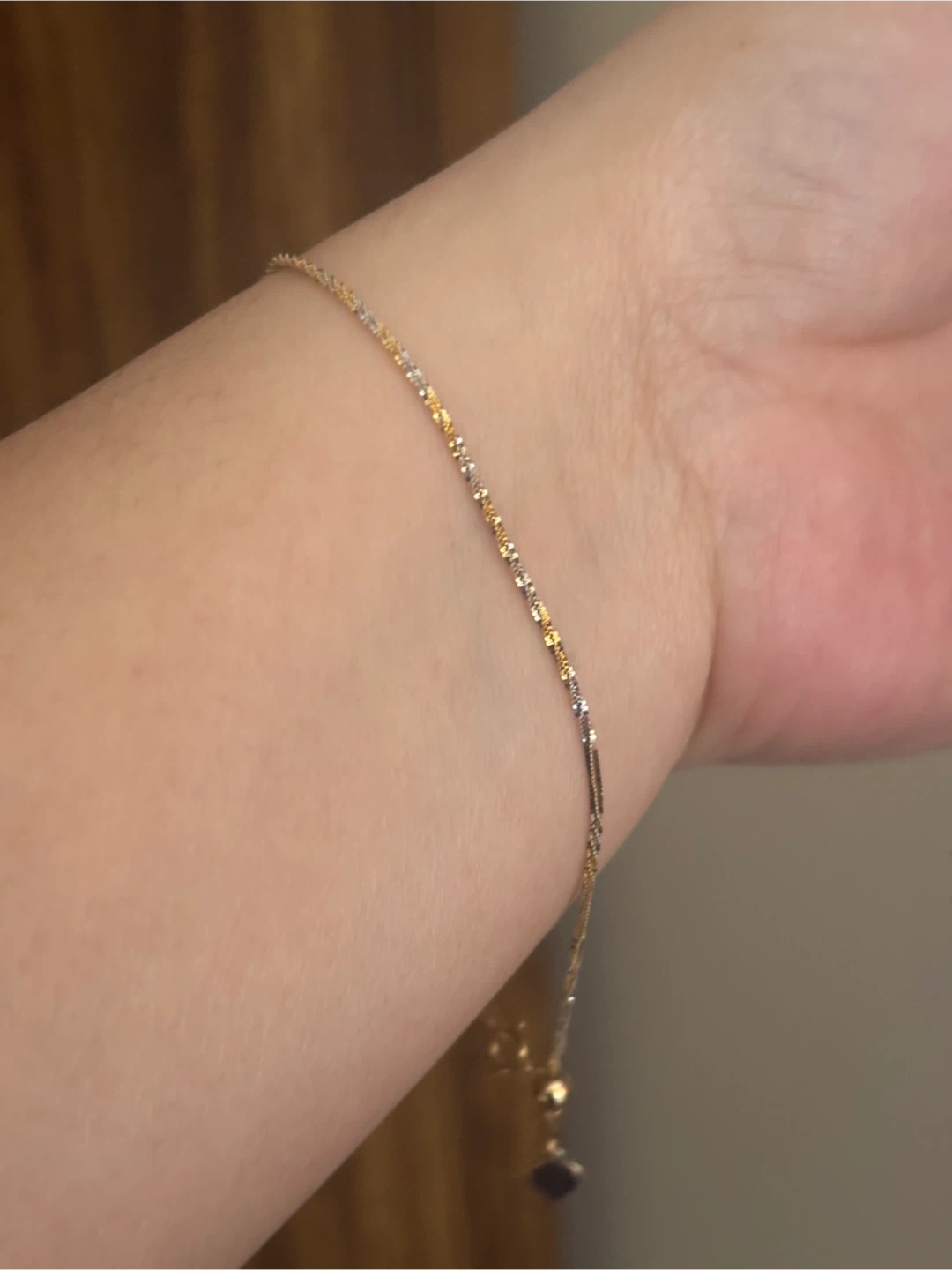 18K Two toned lightweight Bracelet - photo 3