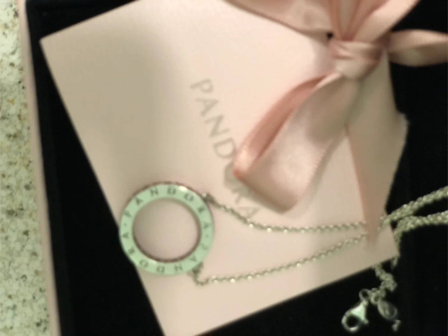 New PANDORA 925 silver circle.. image indicator(4)