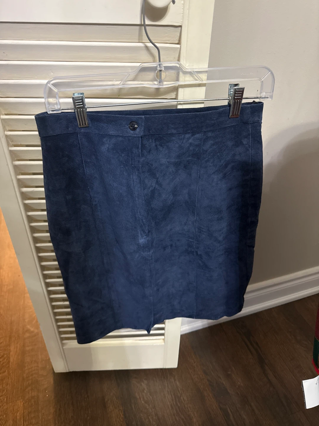 Suede leather Skirt - Size 10 - photo 2