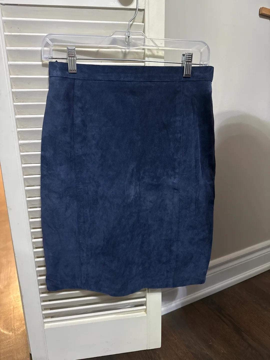 Suede leather Skirt - Size 10