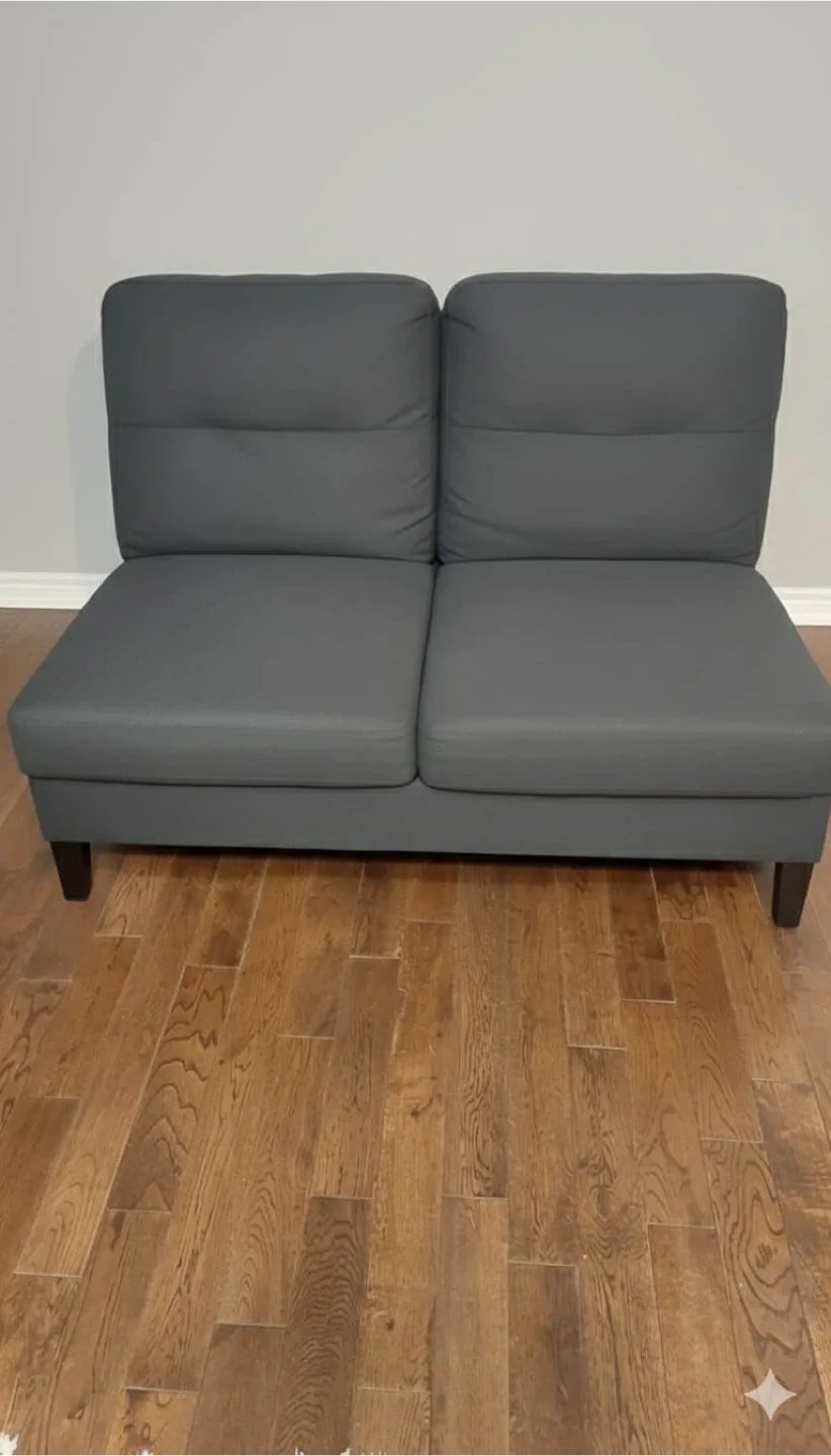 Grey Loveseat Sofa image indicator(2)